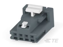 MQS 4P PLUG ASSY W/CPA GRAY-1-936119-3