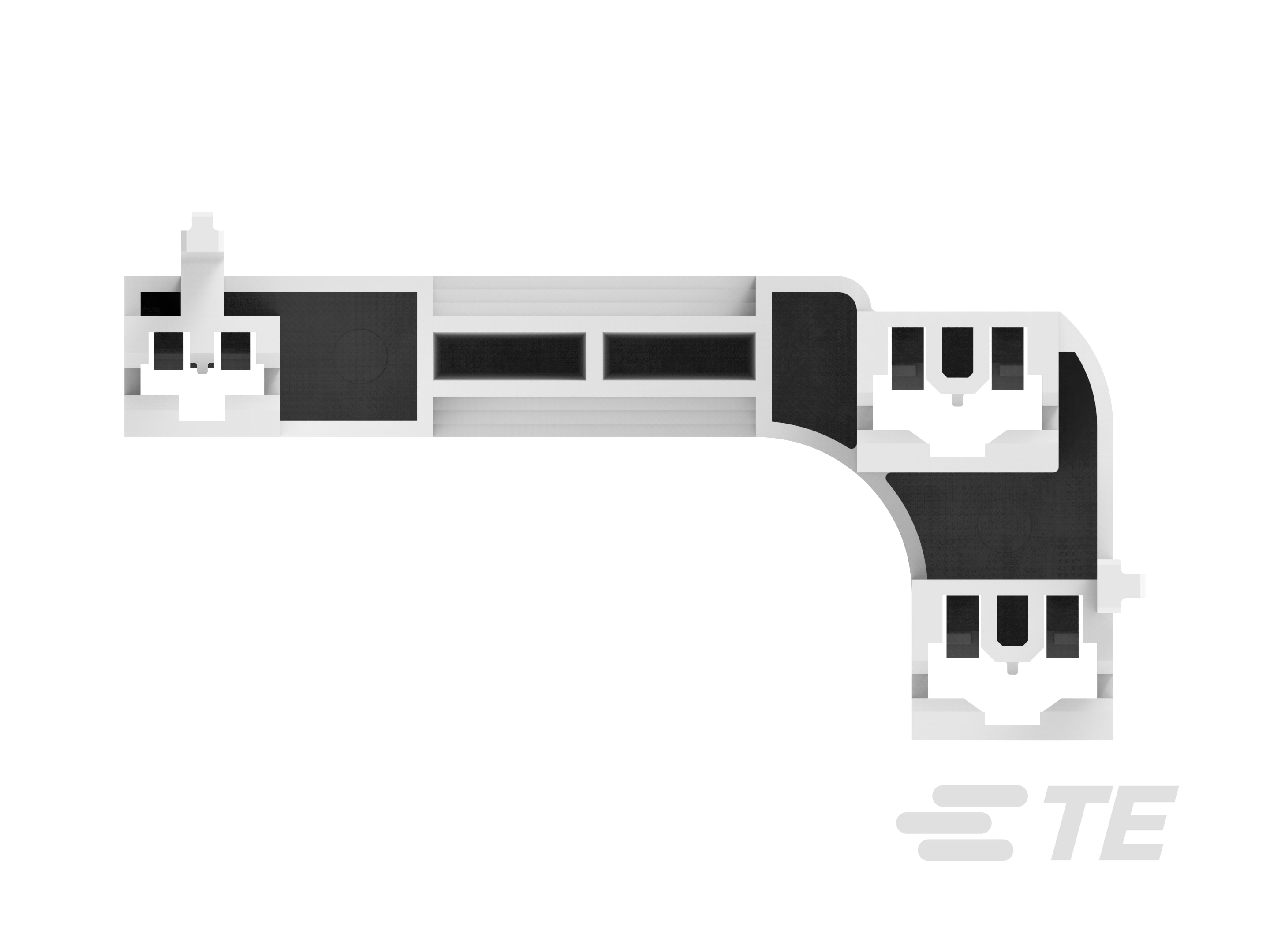 1445022-5 TE Connectivity, Micro MATE-N-LOK Female Connector Housing, 3mm Pitch