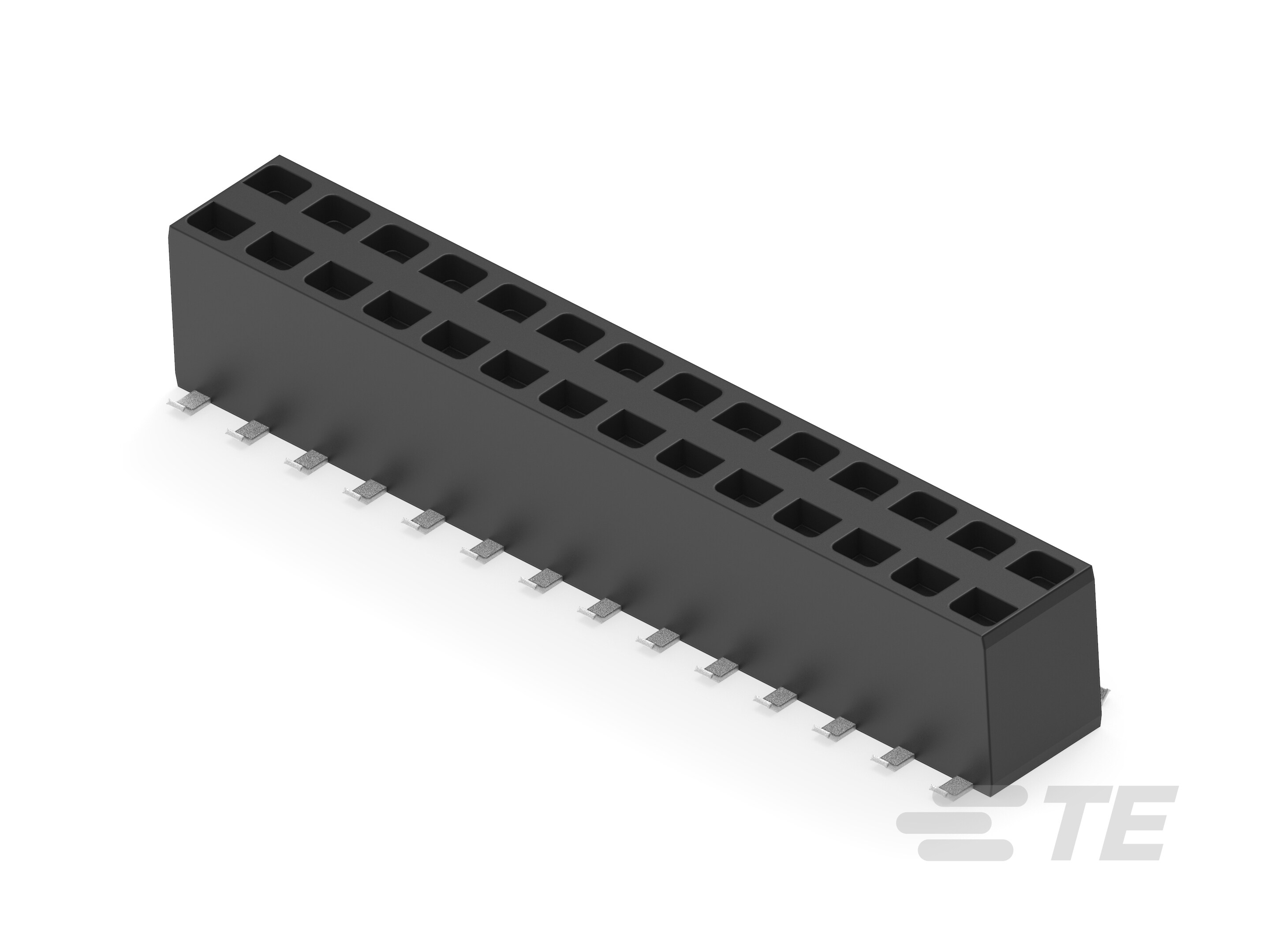 2x14P HV100 REC. CON, SMD, GOLD, BLISTER-1-969973-4