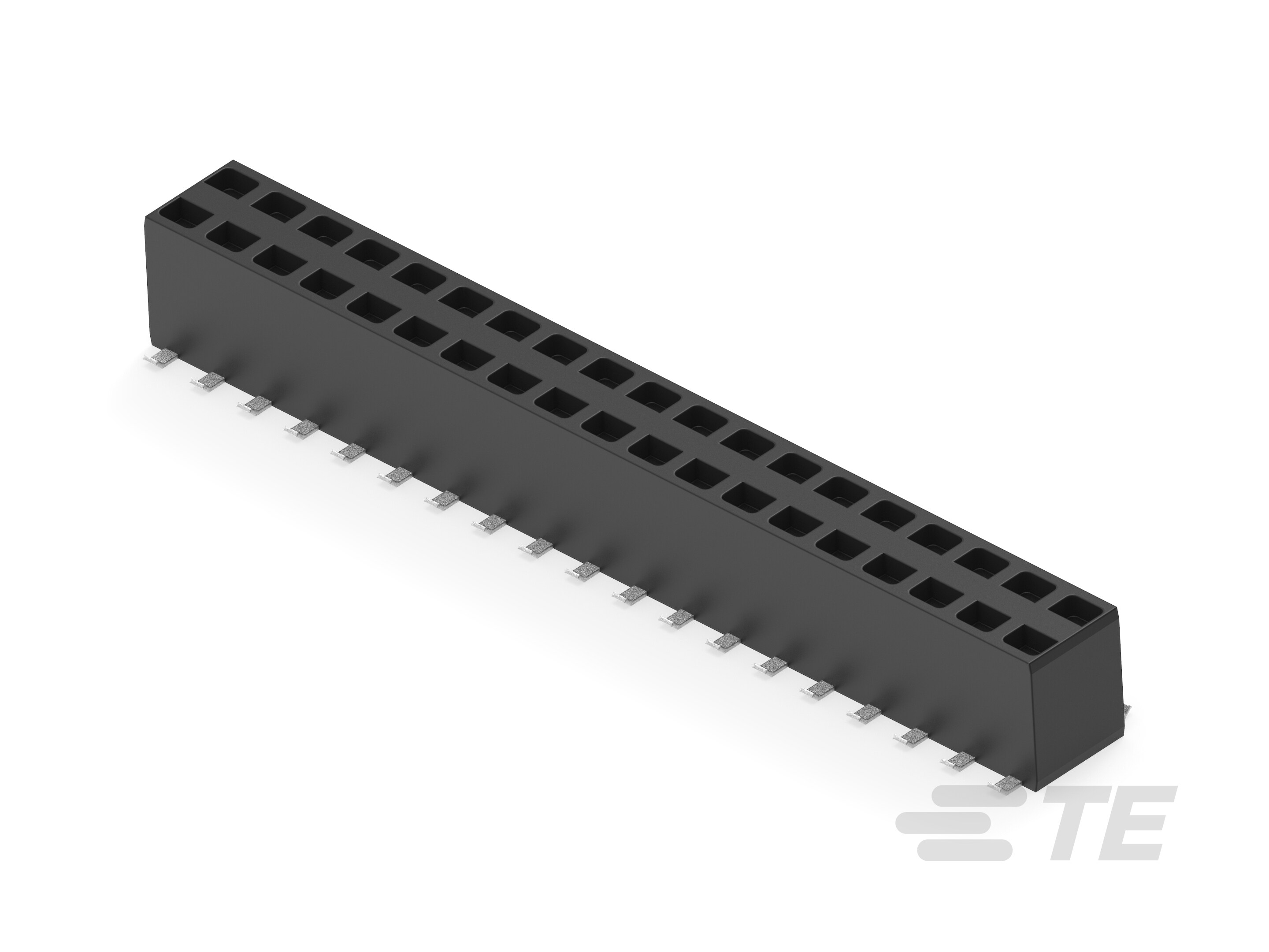 2x19P HV100 REC. CON, SMD, GOLD, BLISTER-1-969973-9