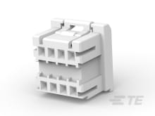 GIC2.5W PLUG HOUSING 8POS (2-ROW) NAT-1981970-1