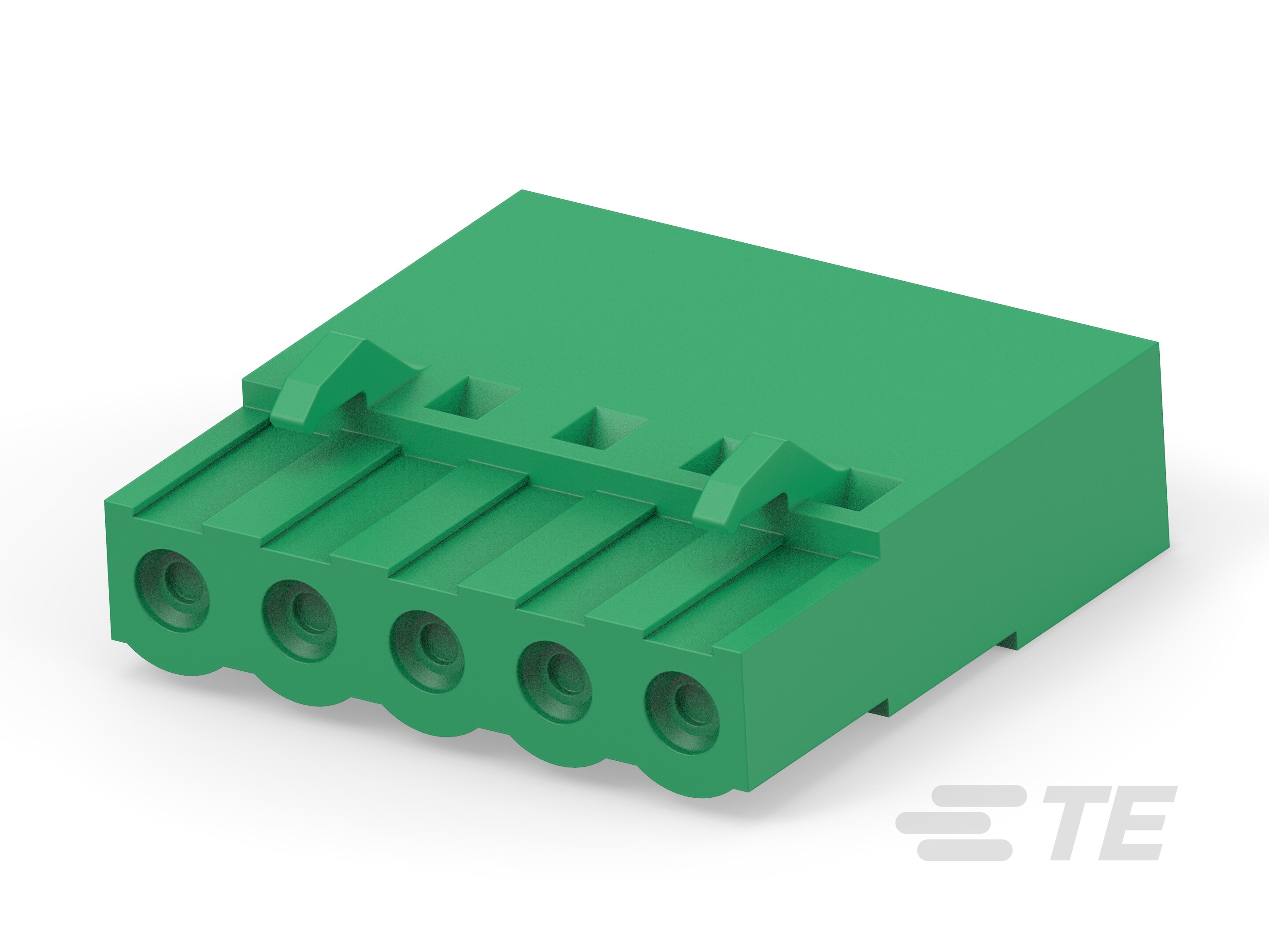 Crimp Style housing, 5.08, Green, 5 posn-1986160-5