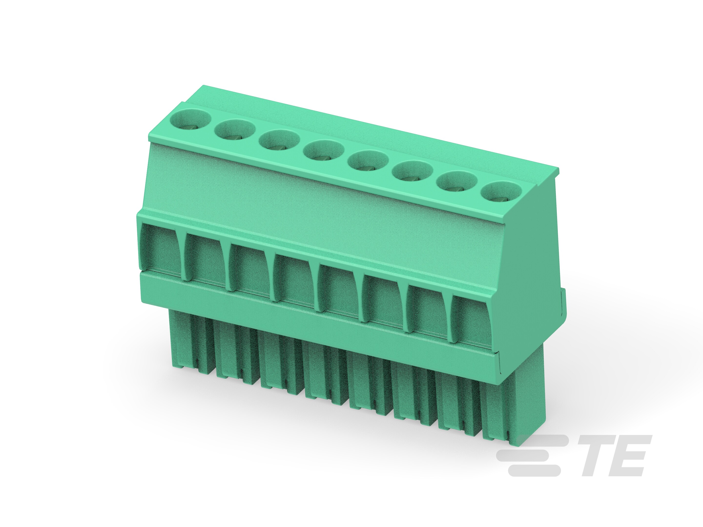 Str Plug, 3.5mm, Green, RH, 8-1986370-8