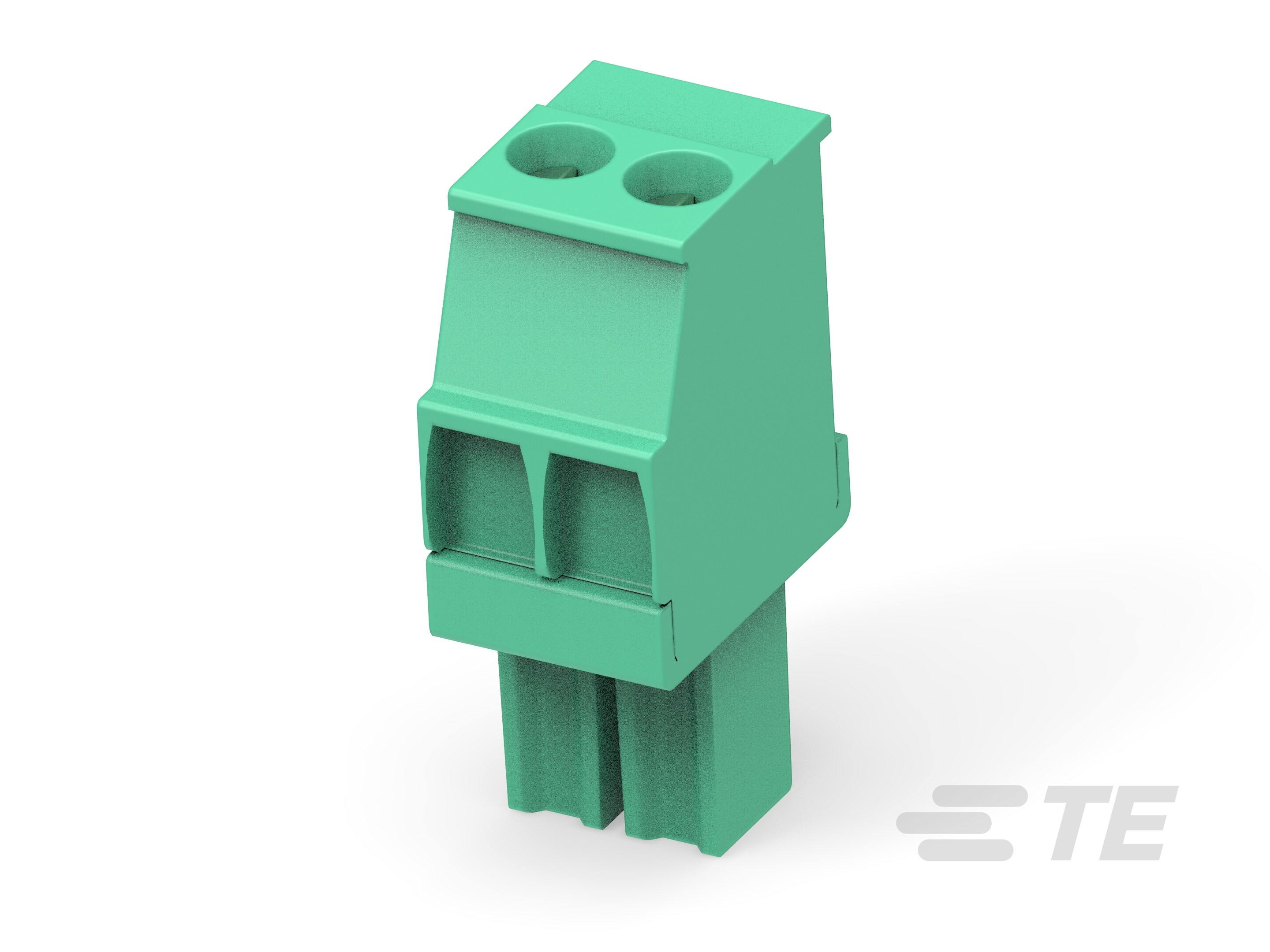 Str Plug, 3.5mm, Green, LH, 2-1986371-2