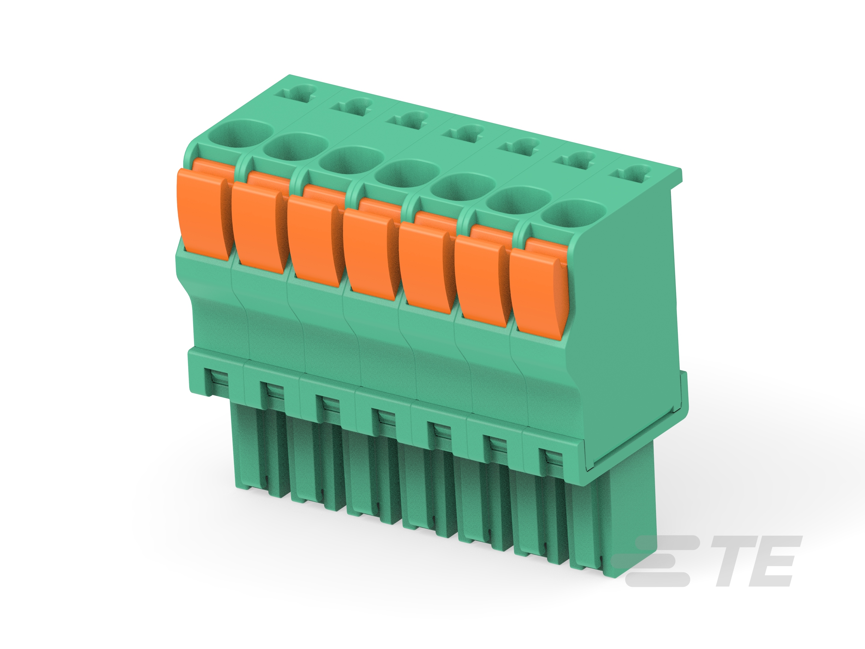 STR PLUG SPRING TYPE RH 7P, 3.50mm-1986692-7