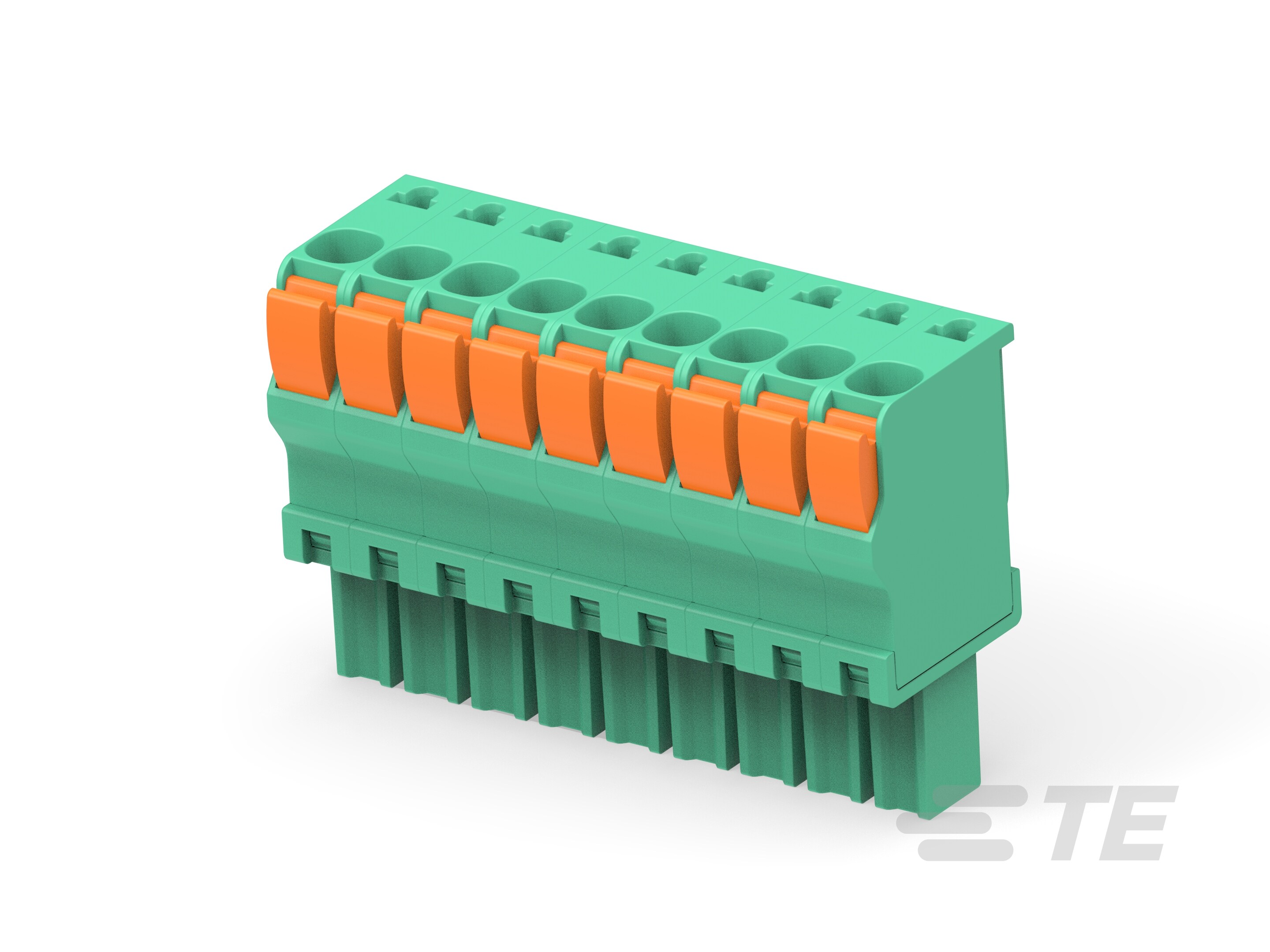STR PLUG SPRING TYPE LH 9P, 3.50mm-1986693-9