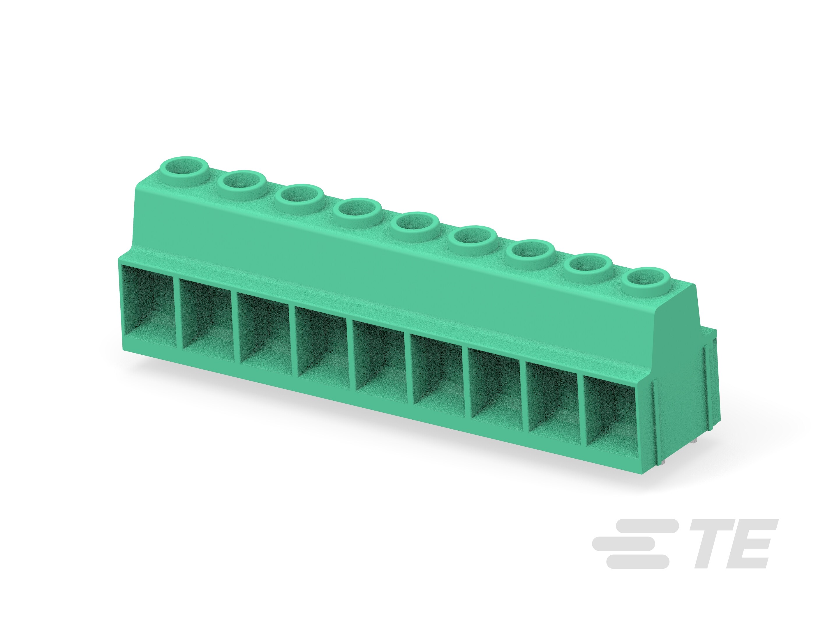 PWR TB DBL PIN 9P, 15.00 PCB-1986713-9