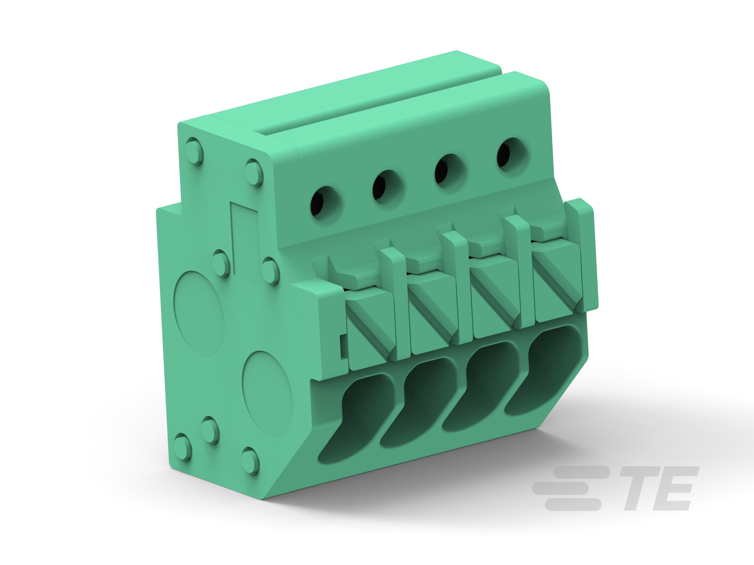 Flush Mt Plug Spring Conn 6P 3.50mm-1986716-6