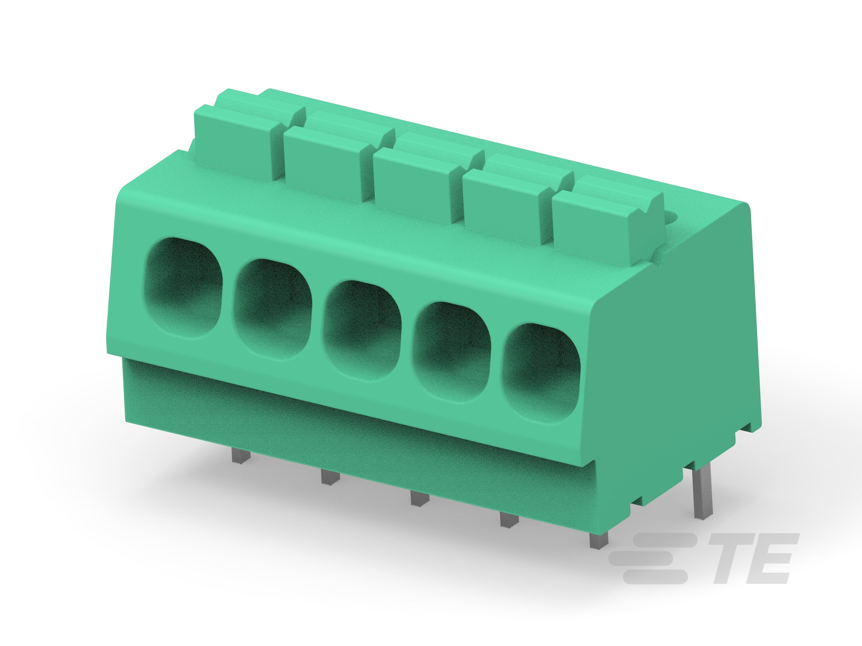 SCREWLESS, SW,5P,5.0 PCB, Low Amp-1986774-5