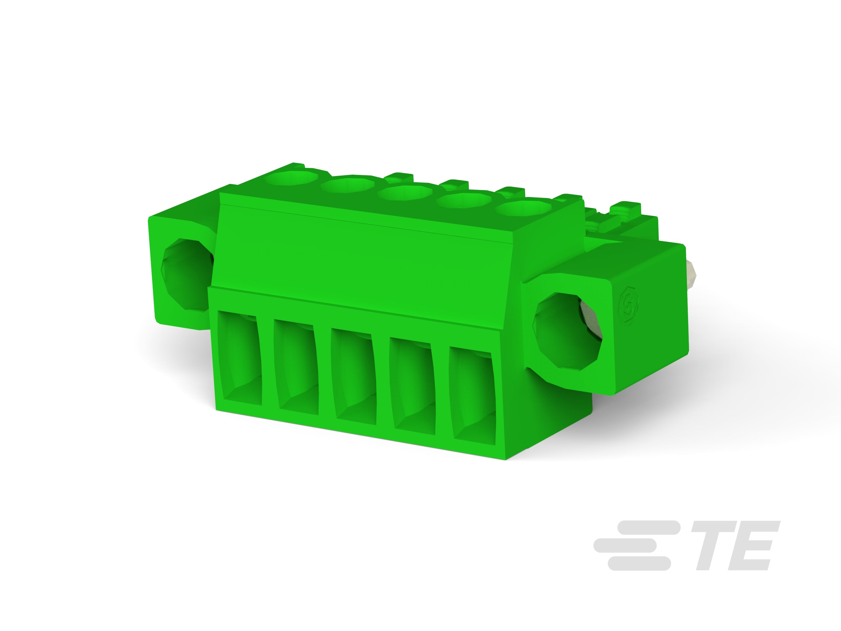 5P TB,7MM,F,LOCKING SCREW FLANGE-1986915-5