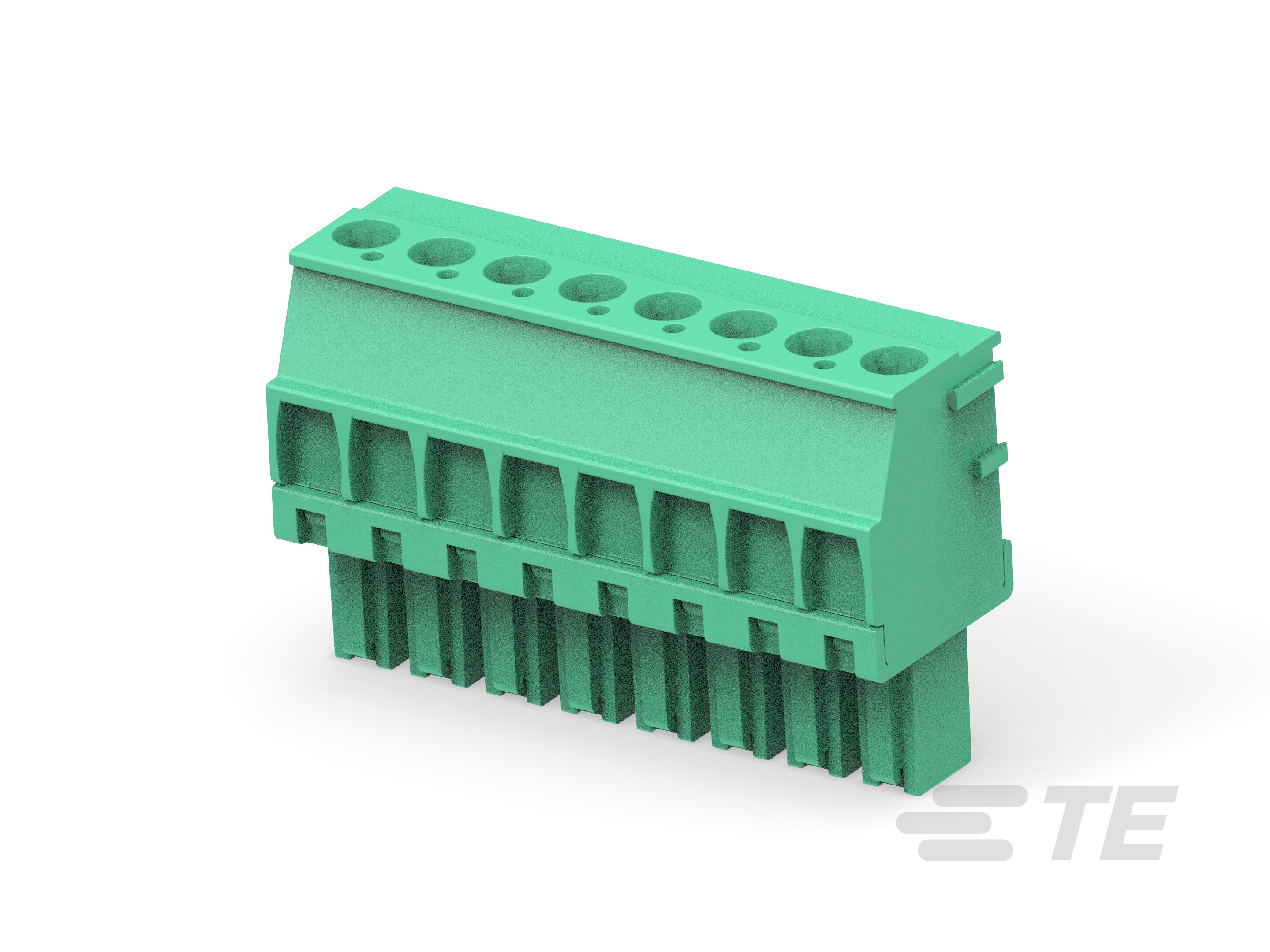 TERMI-BLOCK RH PLUG 3.81MM MODULAR 8 POS-1986919-8