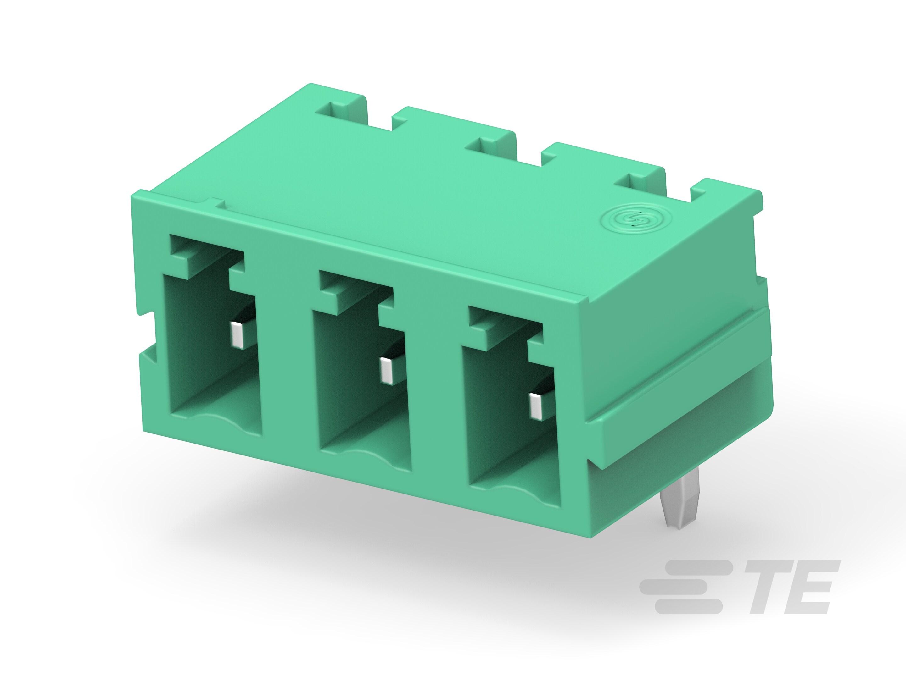 TERMI-BLOK HDR 90DEG 5MM MODULAR 3 POS-1986931-3