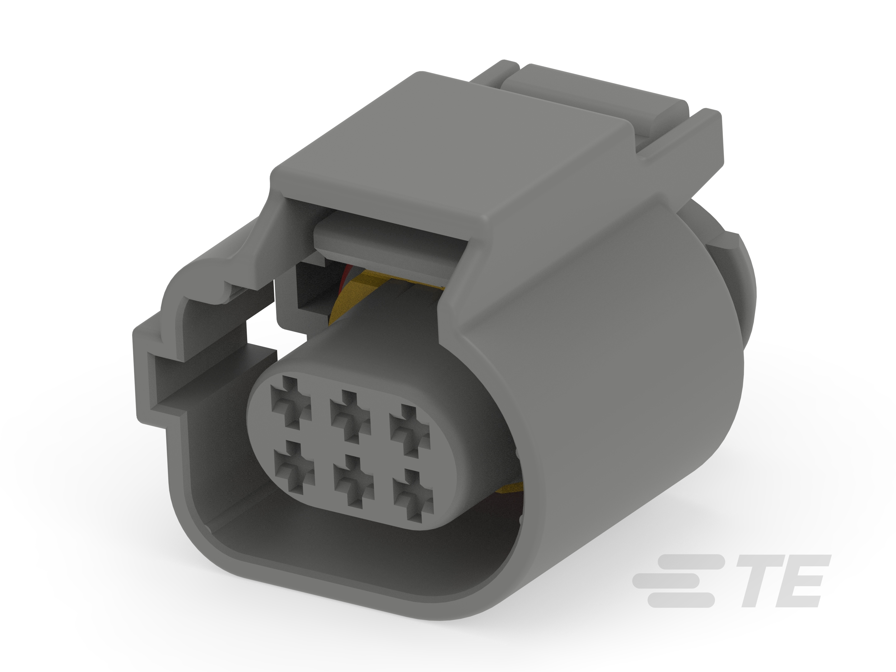 MT-II SLD 6P PLUG ASSY GRAY-2005372-3