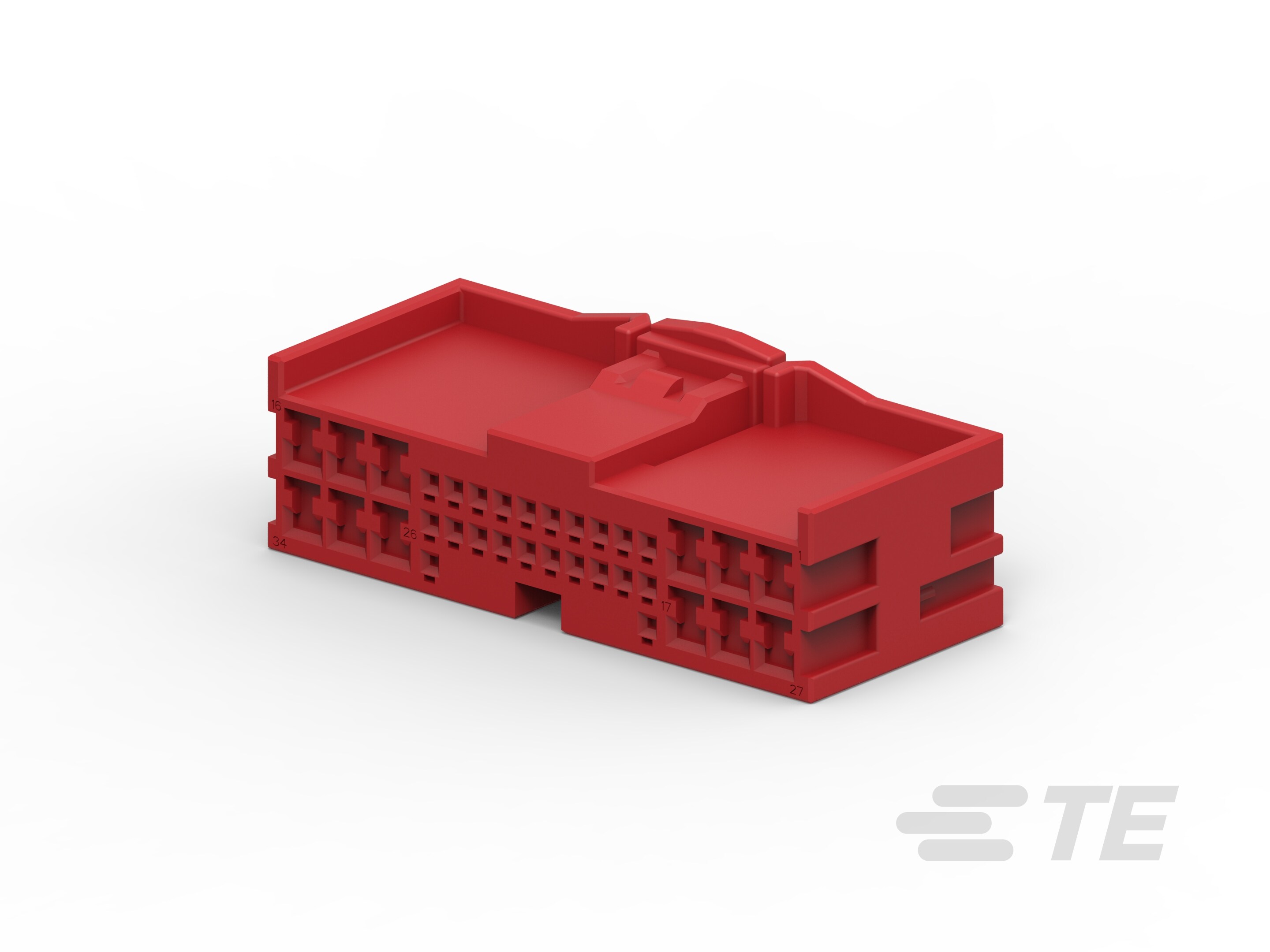 025/090 HYB 34P PLUG ASSY RED-2005431-6