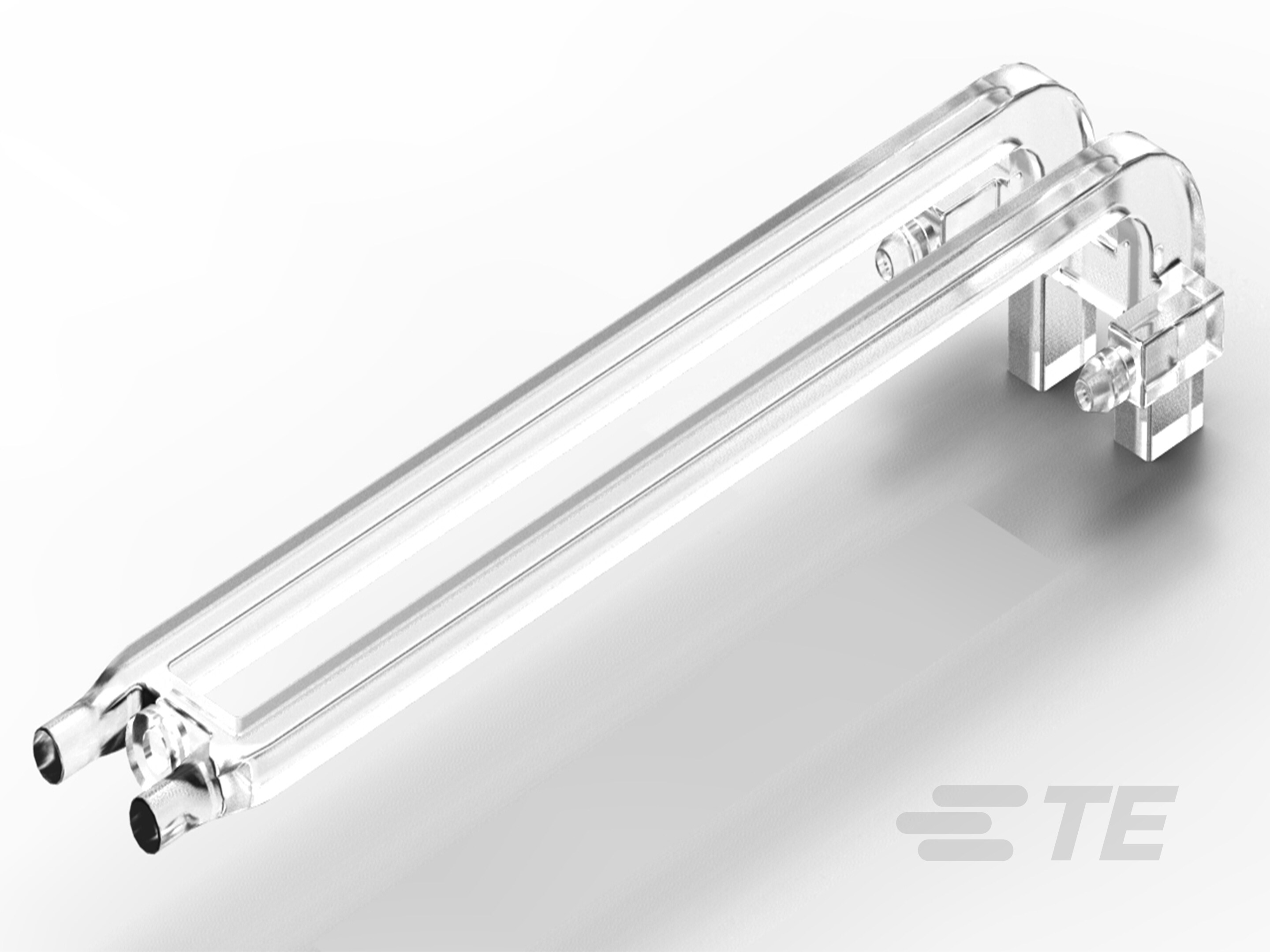 Light Pipe double,Thru bezel,QSFP-2007309-1