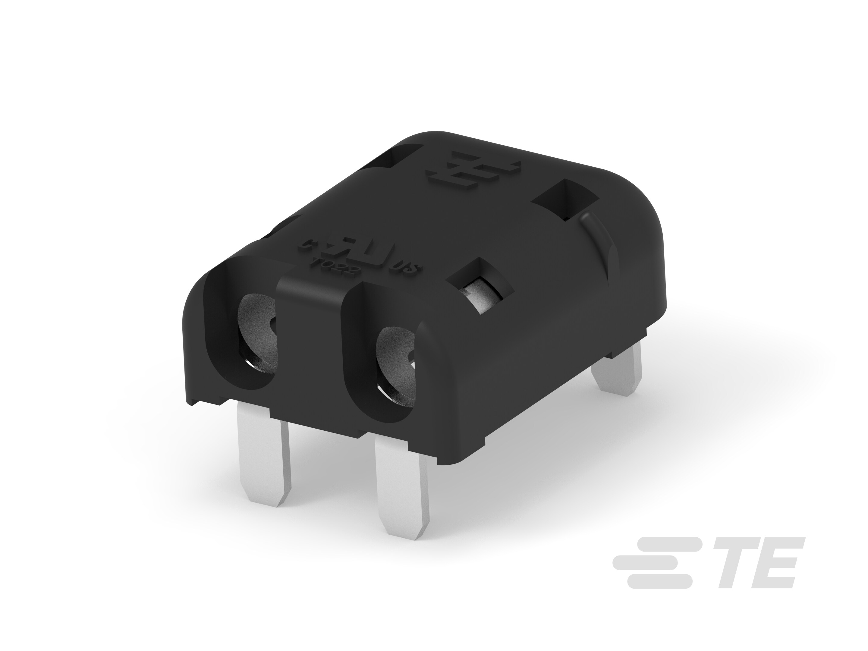 Connector Asy, 2 Pos TH Poke-In, BLK-2008106-2
