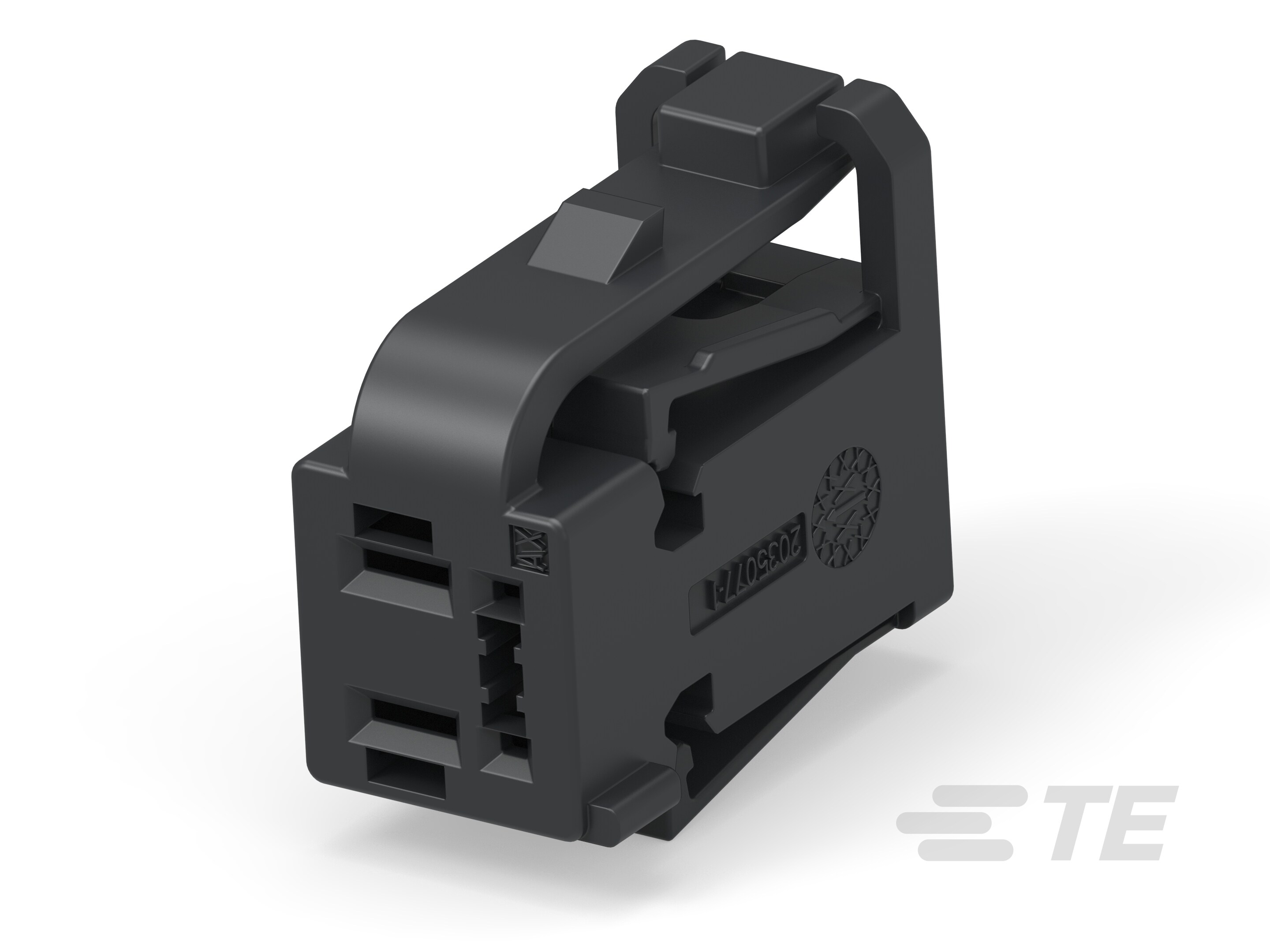 PLUG HSG, 4 POSN HYBRID 0.64/2.8-2035077-1