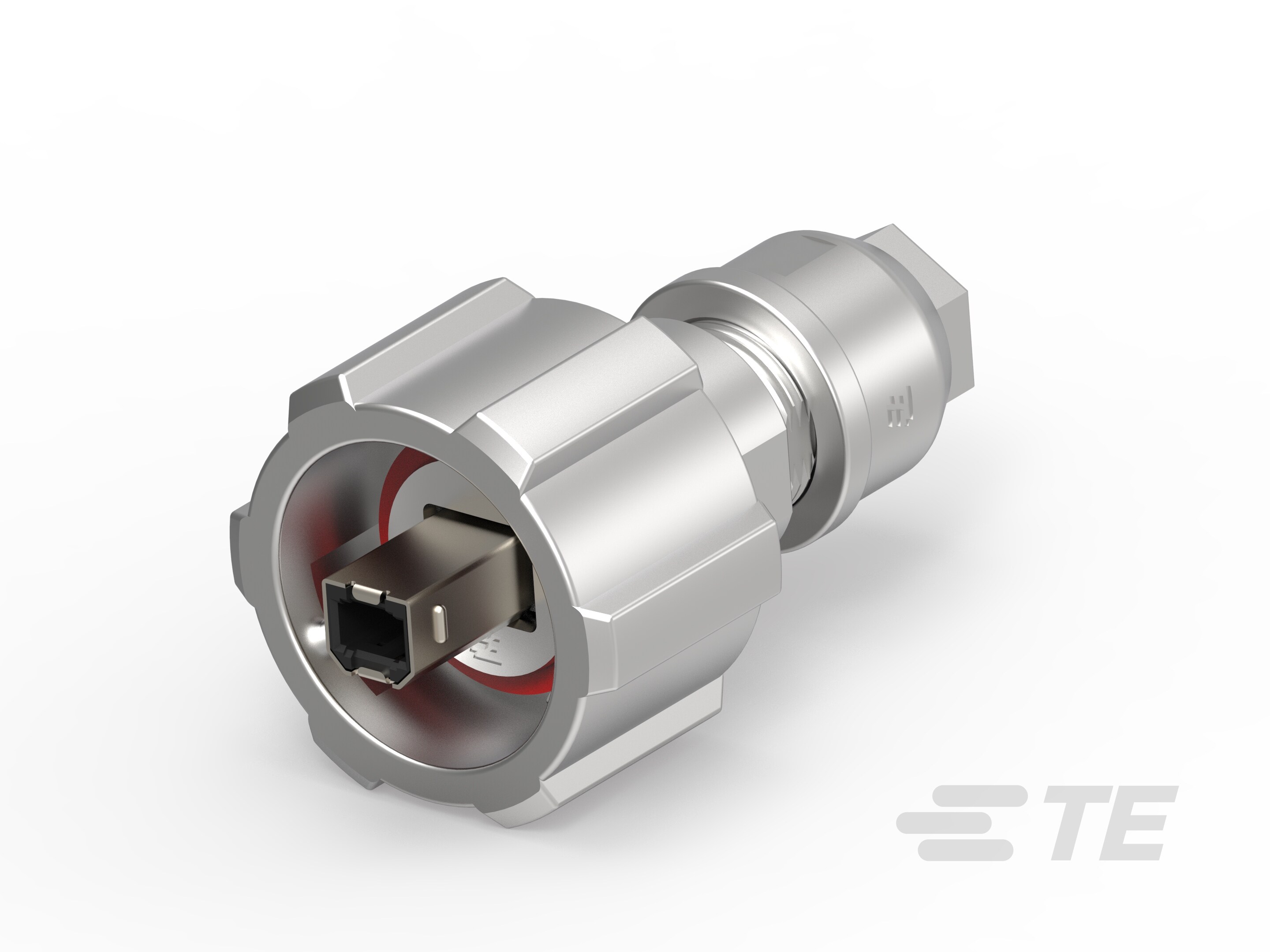 Plug Kit, USB Series B, ODVA Metal Shell-2058363-1