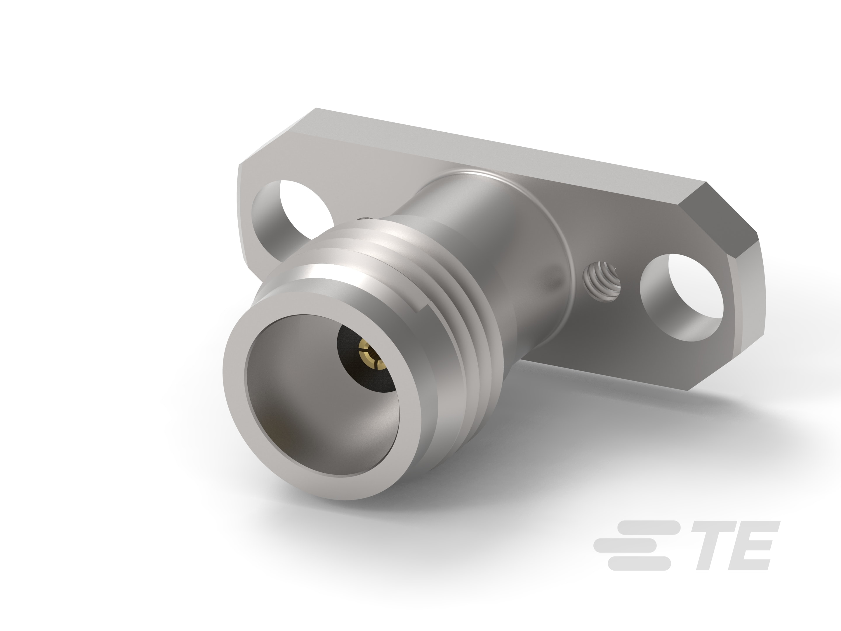 2.4MM JACK 2-HOLE FLANGE SOLDERLESS-2081936-1