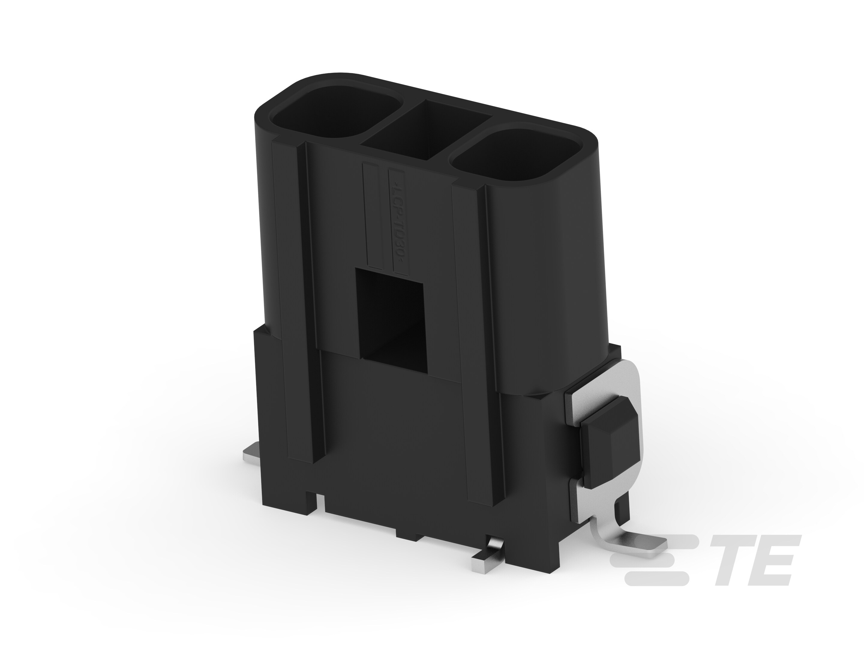 Assembly, Vertical SMT Header, 2-Positio-2106053-2