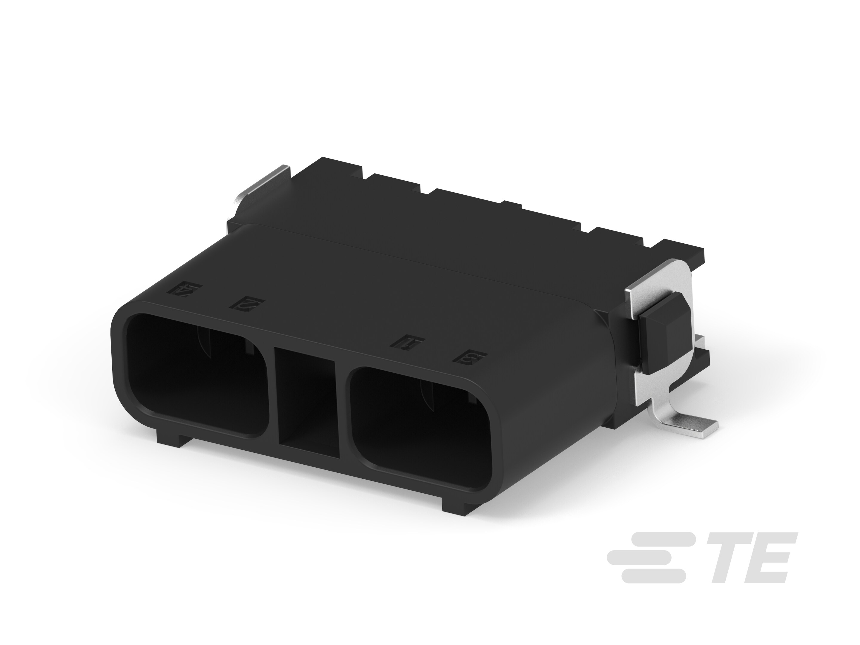 Assembly, Right Angle SMT Header, 4-Posi-2106056-8