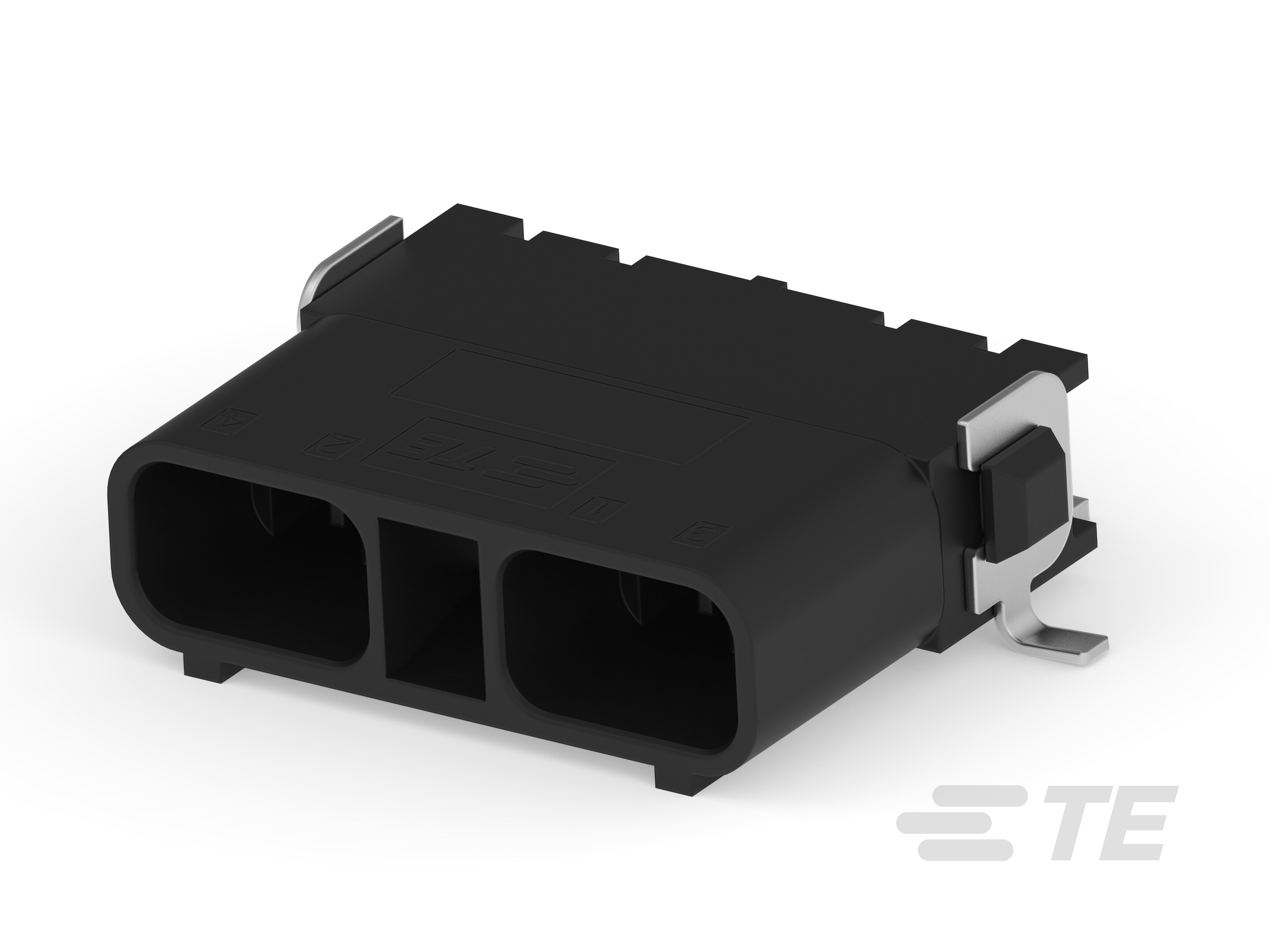 Assembly, Right Angle SMT Header, 4-Posi-2106056-9