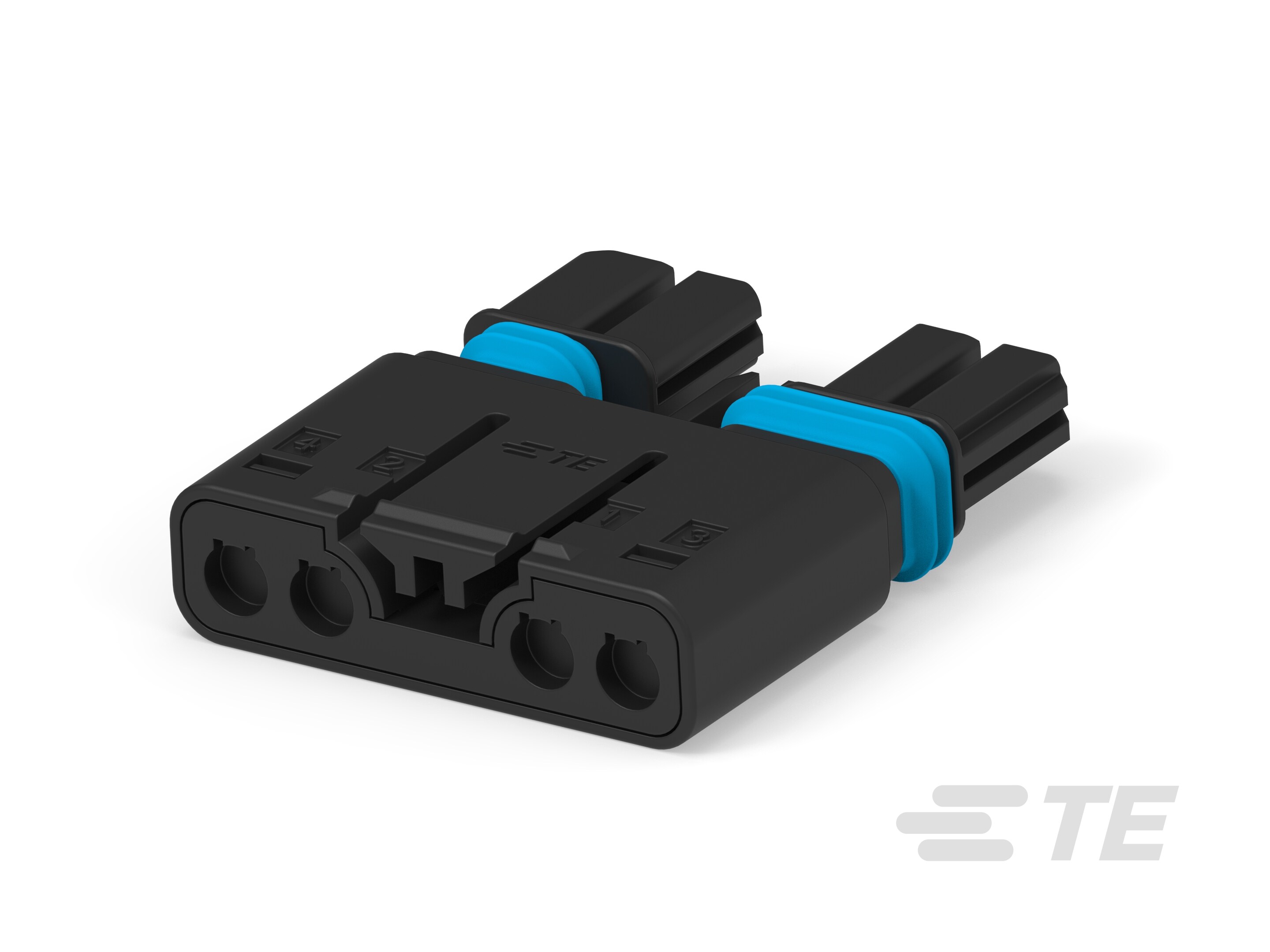 Assembly, Free Hanging Plug, SLC, 4 pos-2106135-4