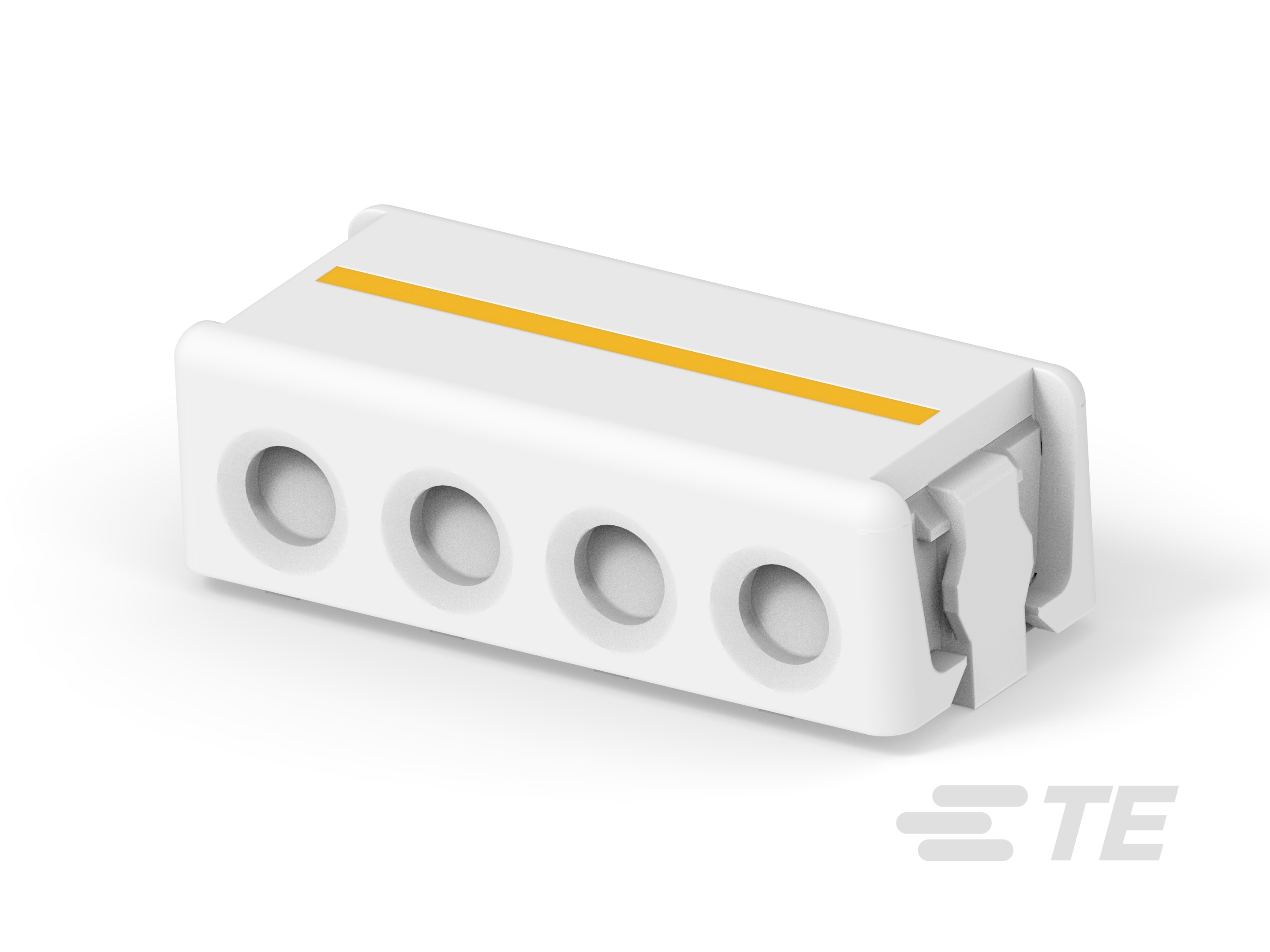 Connector, SMT-IDC PASS THRU,  4 POS, 18-2106431-4