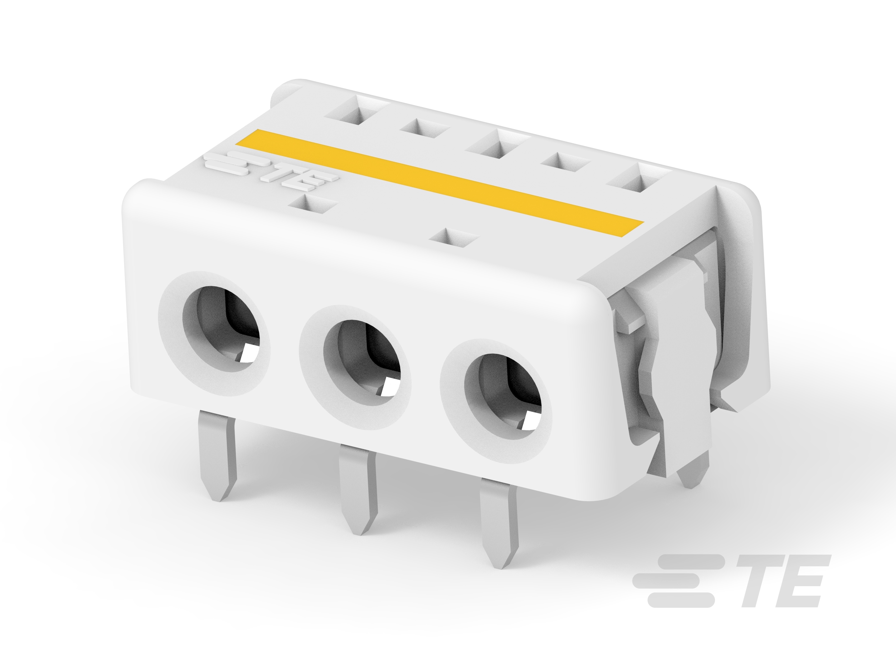 Connector, Thru Hole-IDC, 3 pos, 18AWG-2106489-3