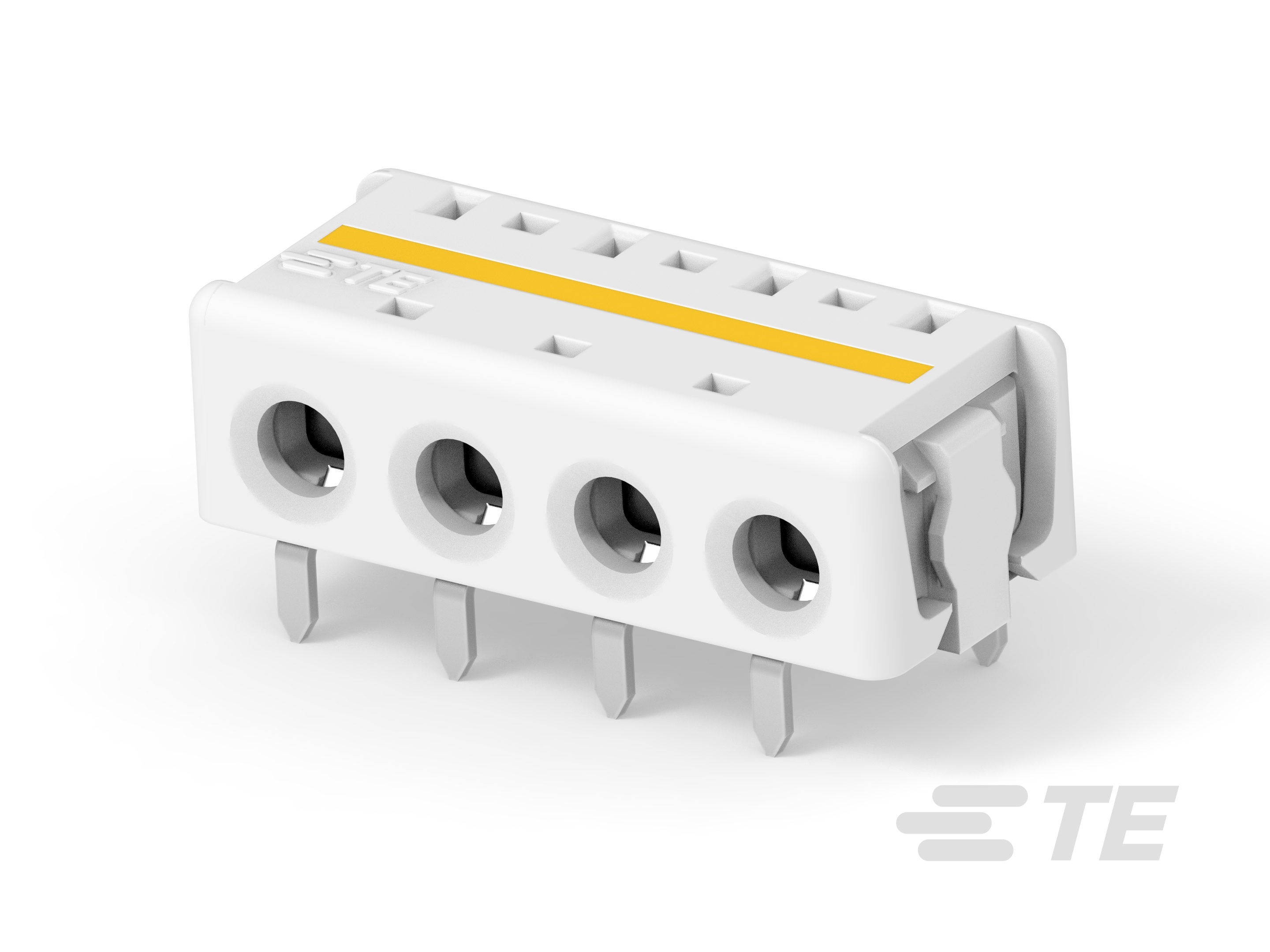 Connector, Thru Hole-IDC, 4 pos, 18AWG-2106489-4
