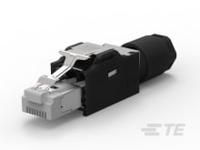 RJ45 CONNECTOR CAT6A, IP20 PLUG-2120892-1