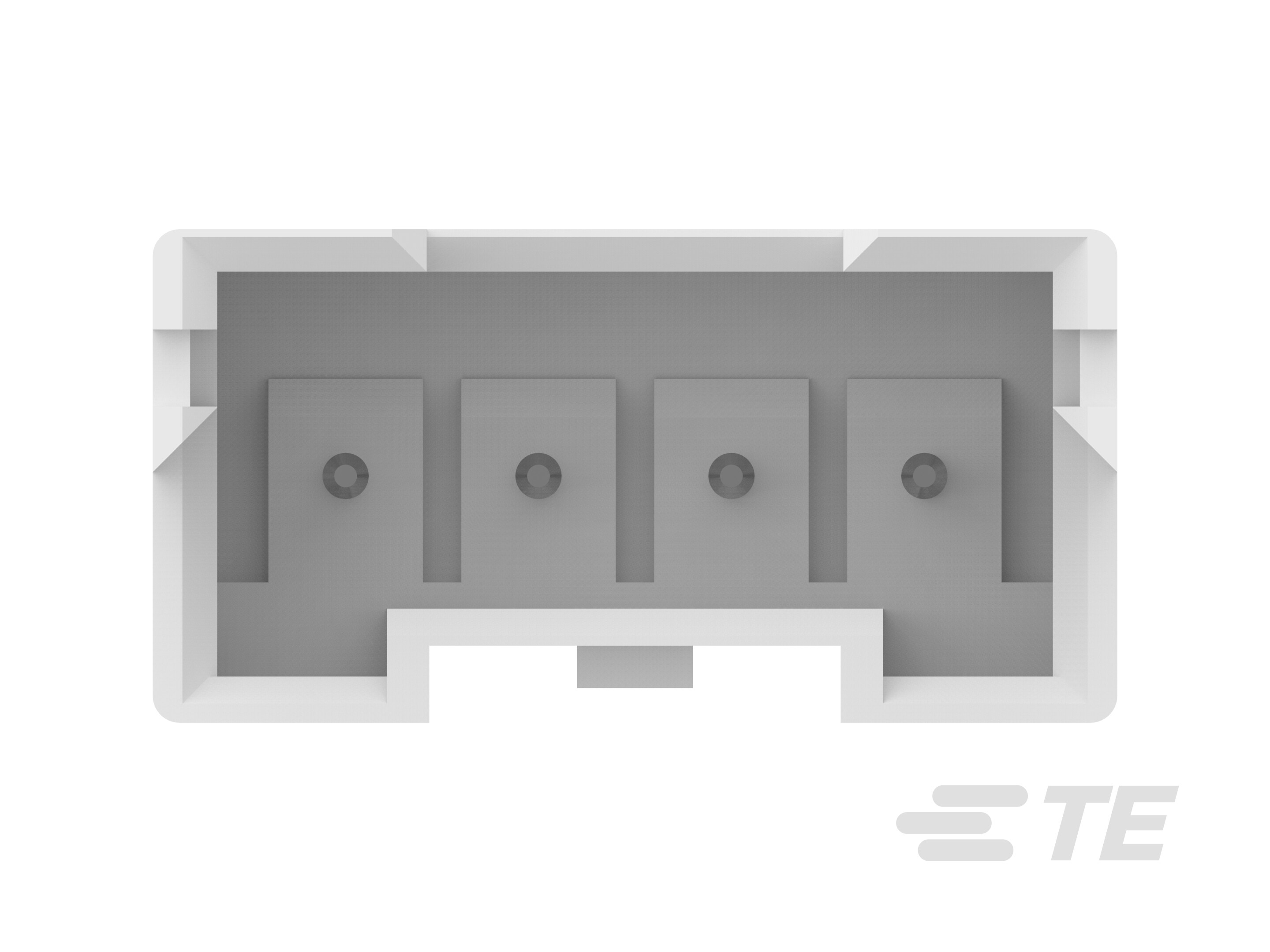 2132230-4 : Economy Power 2.5 PCB Headers & Receptacles | TE Connectivity