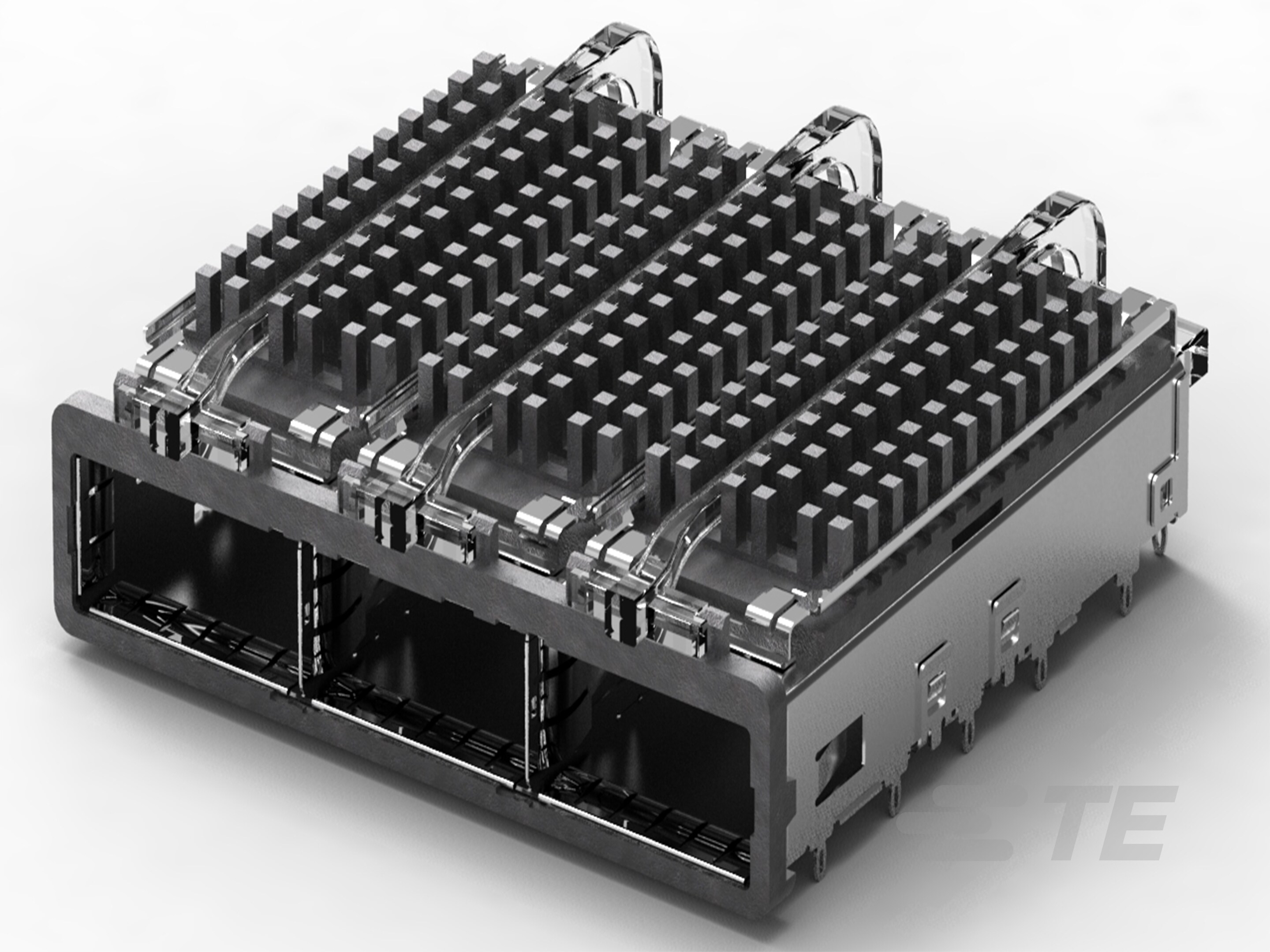 1x3 QSFP Kit, Single Sqr LP, SAN Htsnk-2170037-2