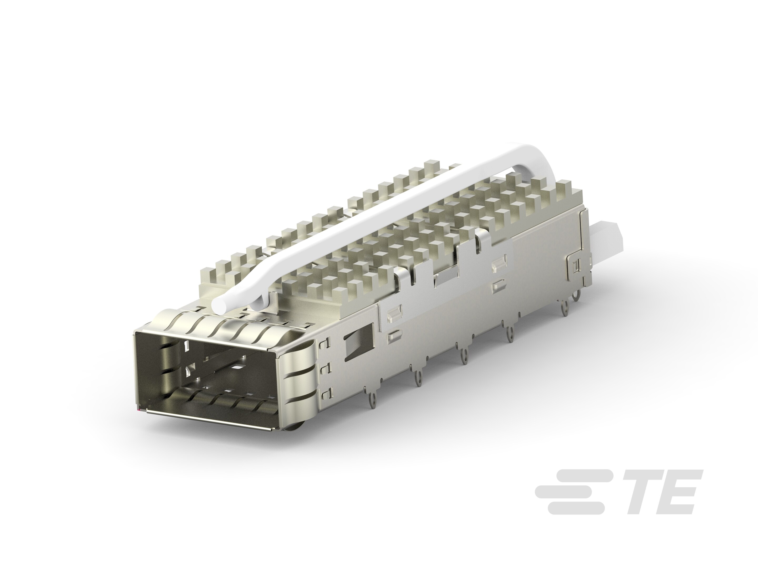 CAGE ASSY, QSFP28 1X1, SPRING, HS, LP-2170705-7