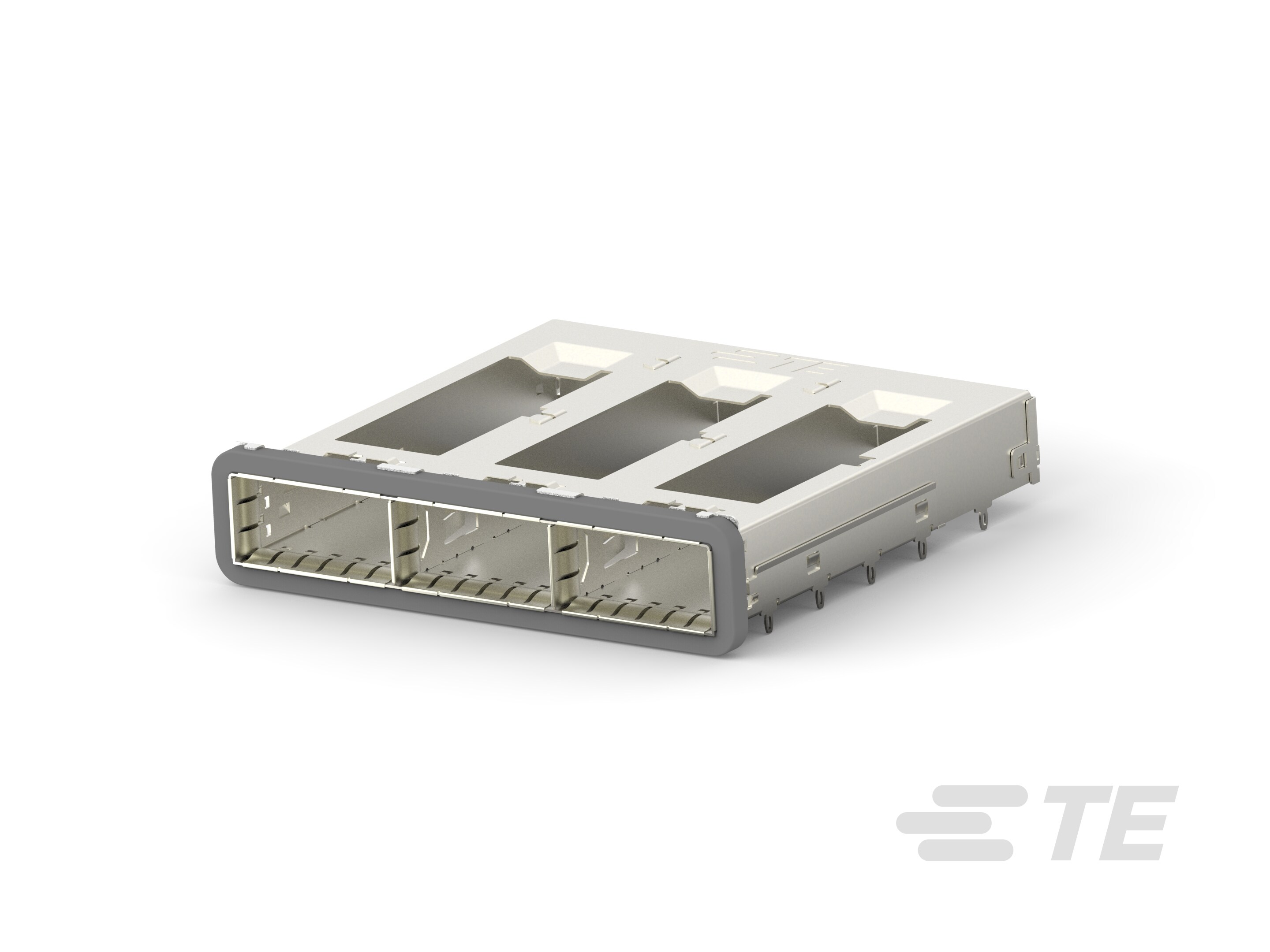 CAGE, ASSY, QSFP28, 1X3, GASKET-2170767-2