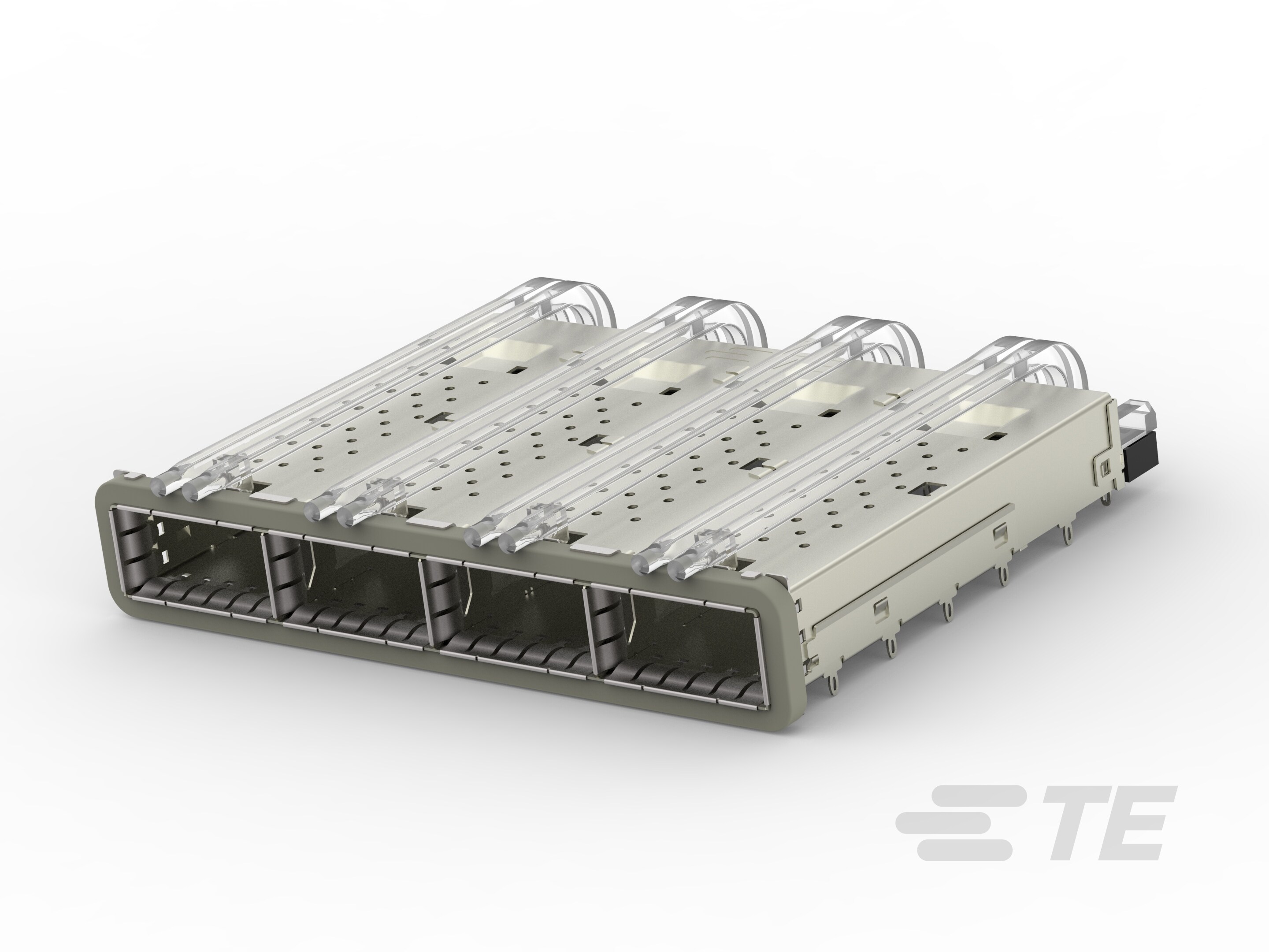 CAGE ASSY, 1X4, QSFP28, GASKET,  LP-2170784-1