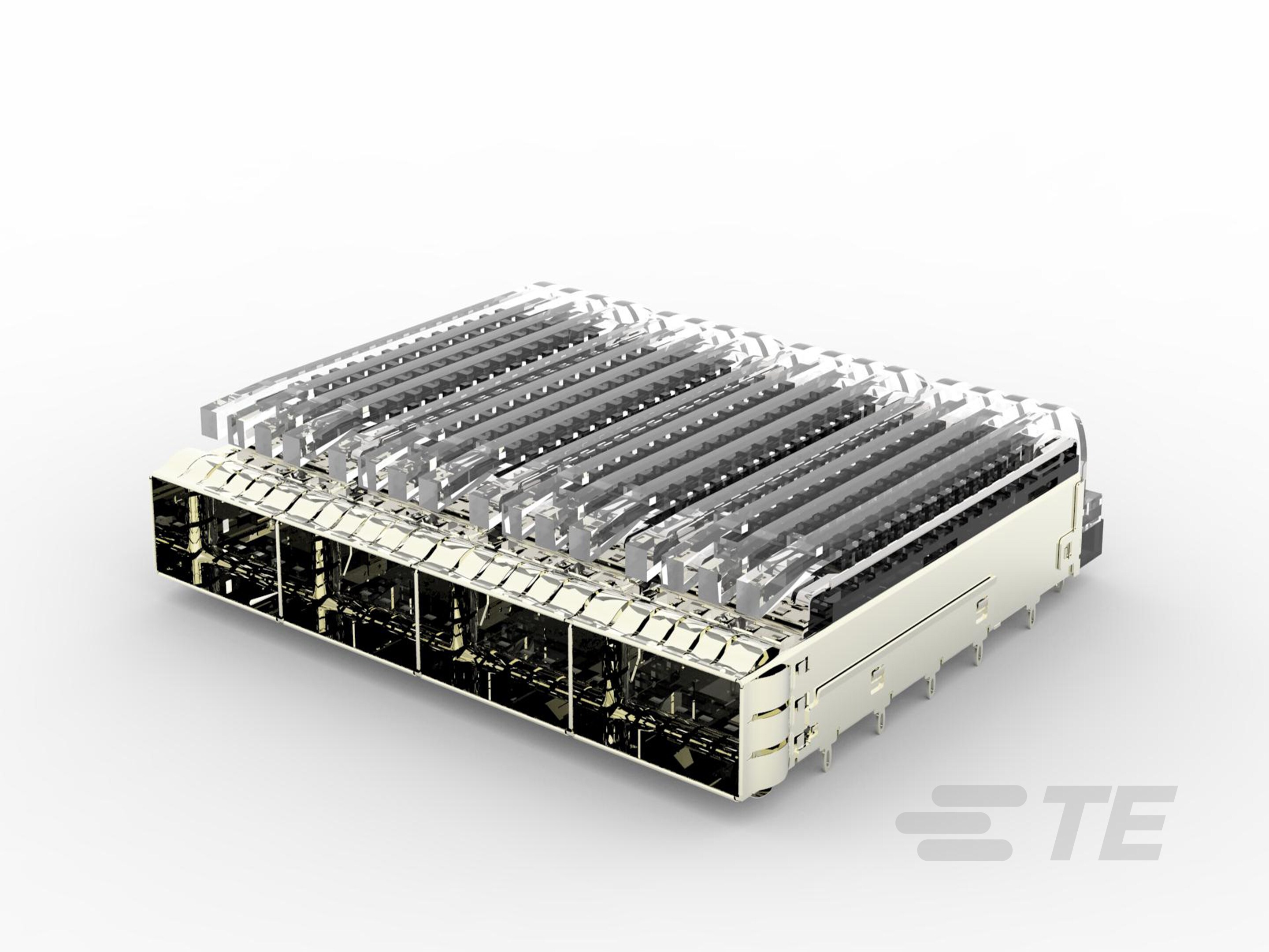 2170790-4 : zQSFP+/QSFP28 Pluggable IO Connectors & Cages