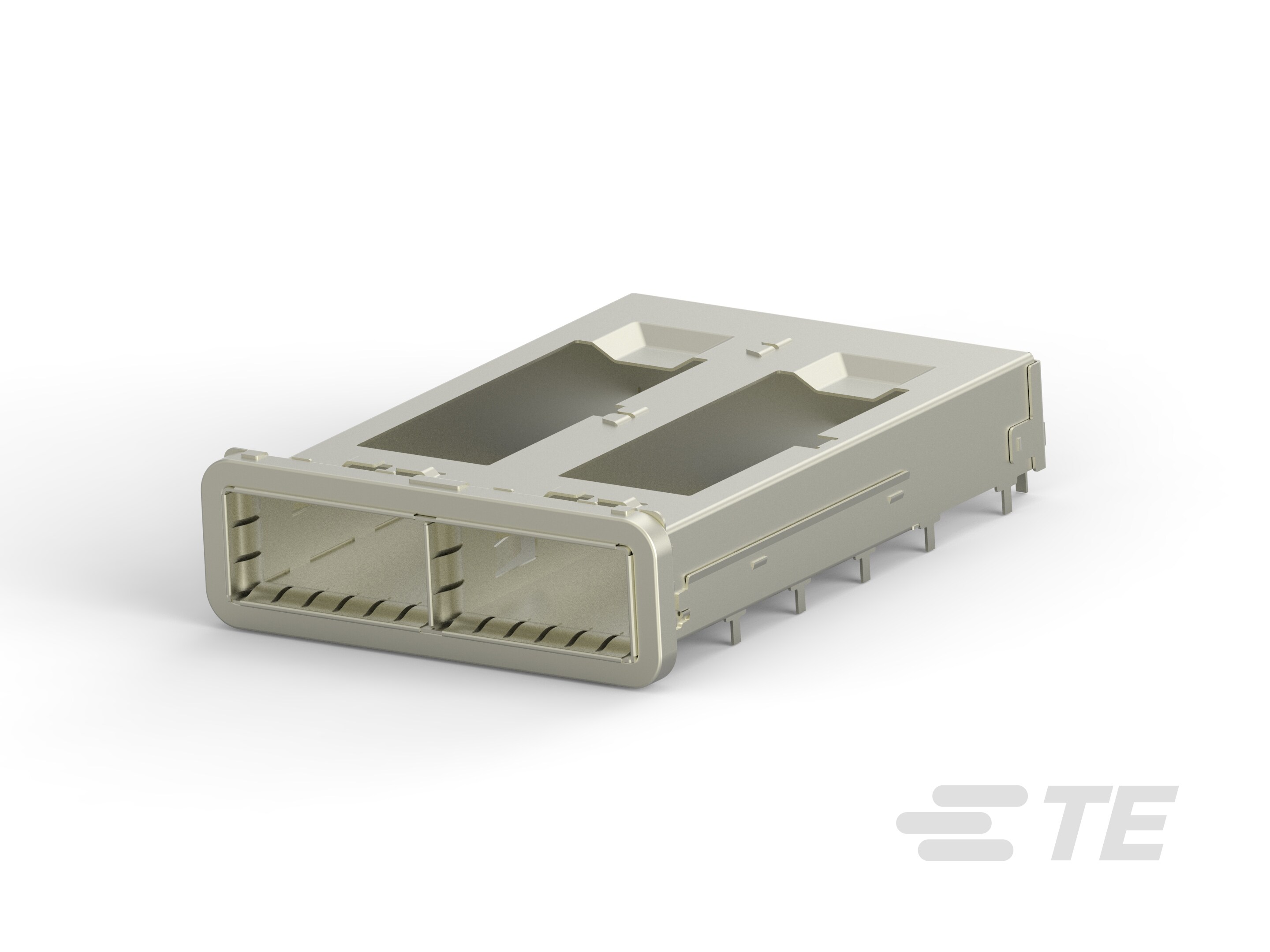 CAGE ASSEMBLY, 1X2, QSFP28, GASKET-2170811-2