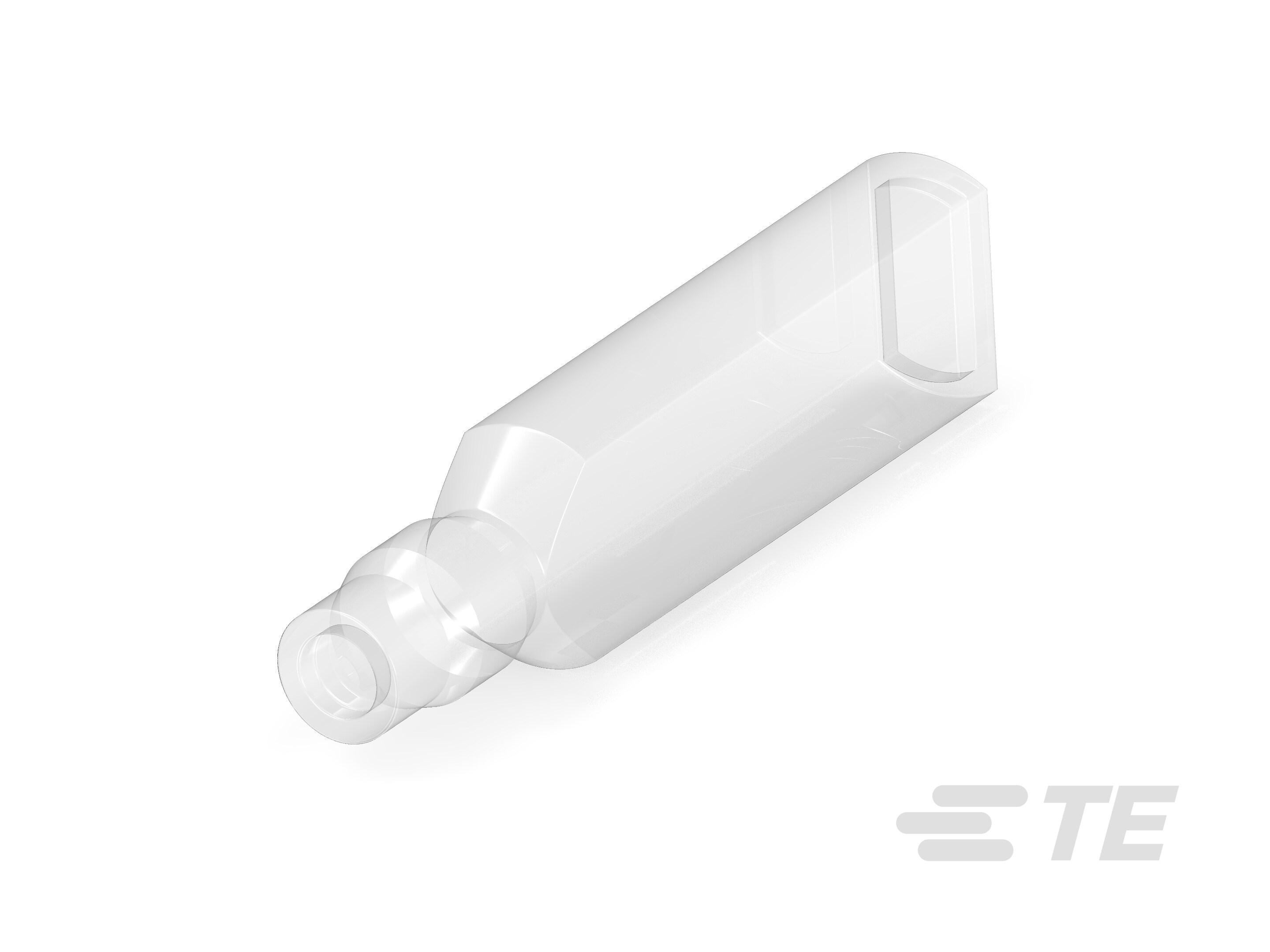 250 FASTON SLEEVE,REC.,TRANSPARENT,NAT-2-170823-0