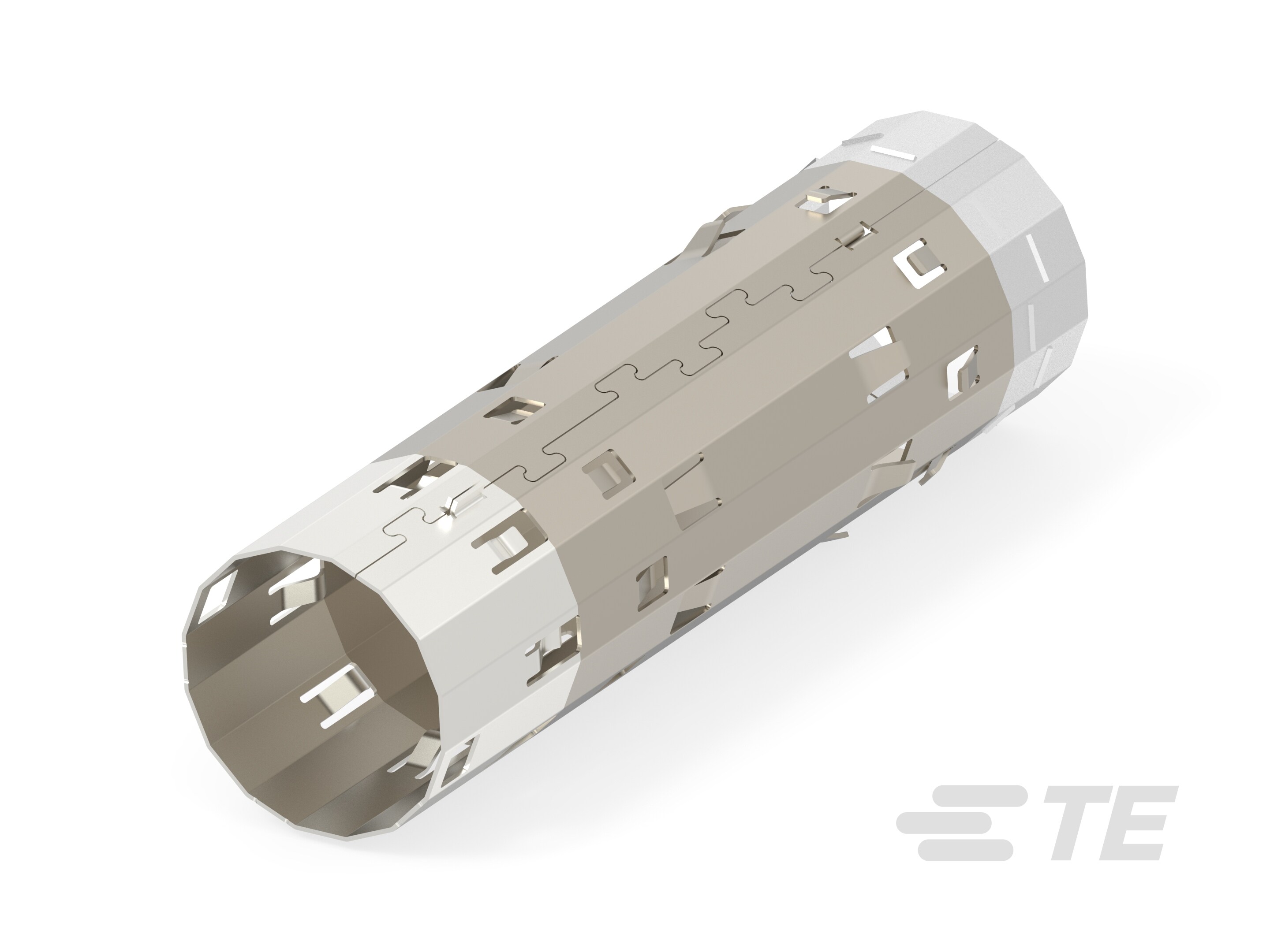 CU ALLOY,SHIELD,8MM HV,CONN HSG,180 DEG-2177060-4