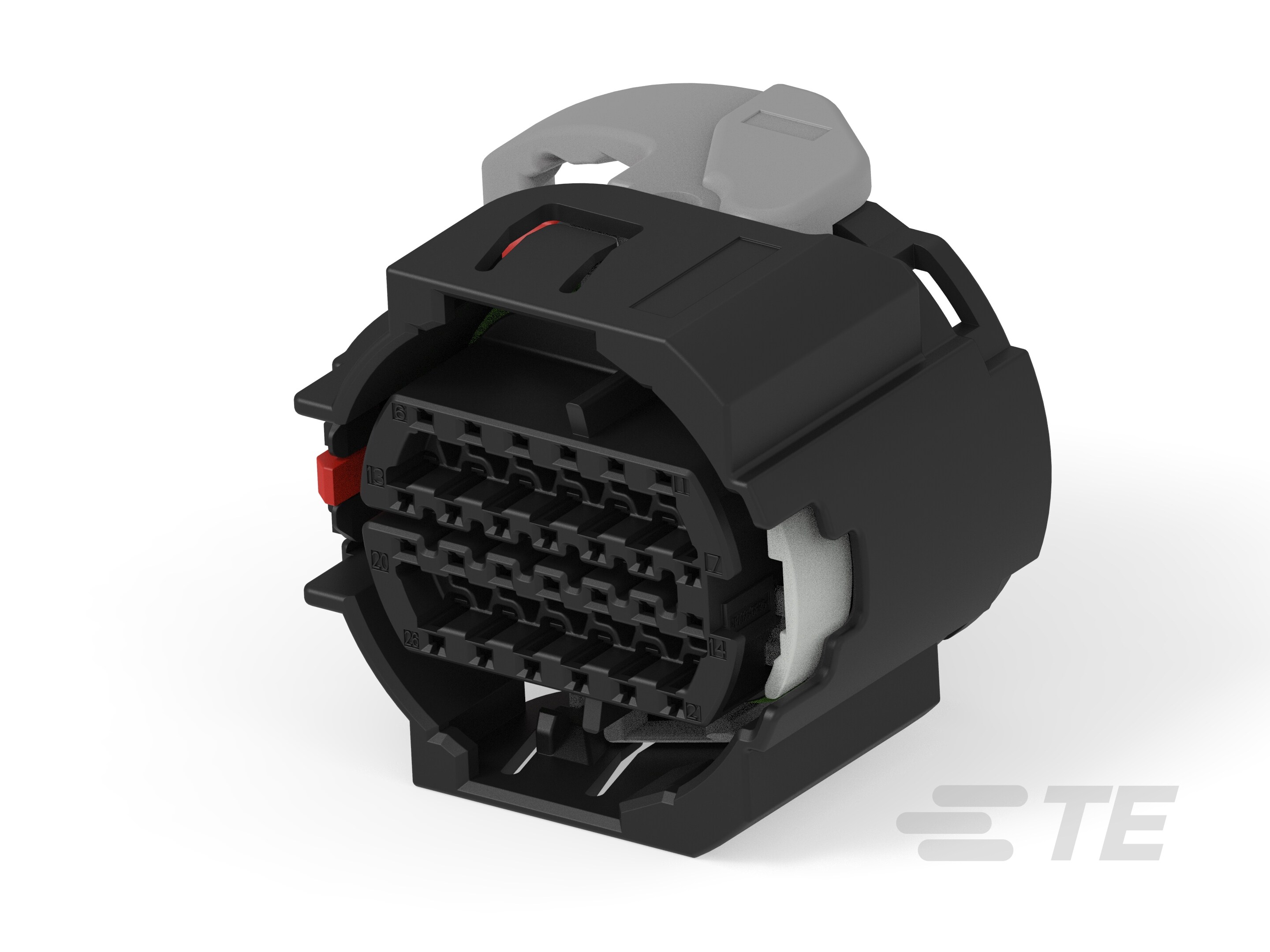 26POS,MCON 1.2,REC HSG ASSY,SLD,COD A-2203973-5