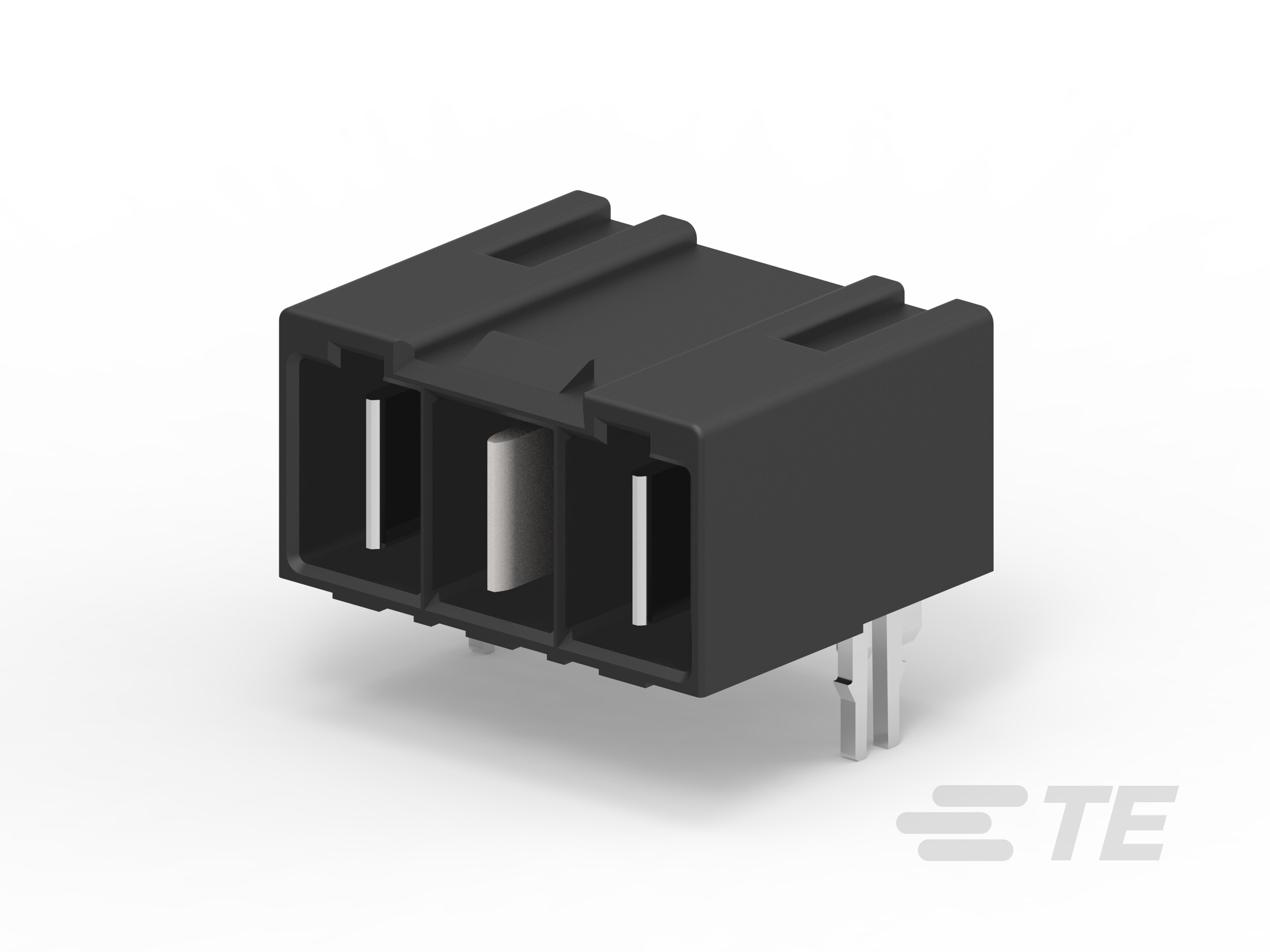 ELCON MINI 3P RA HEADER,SOLDER,T/P-2204529-1