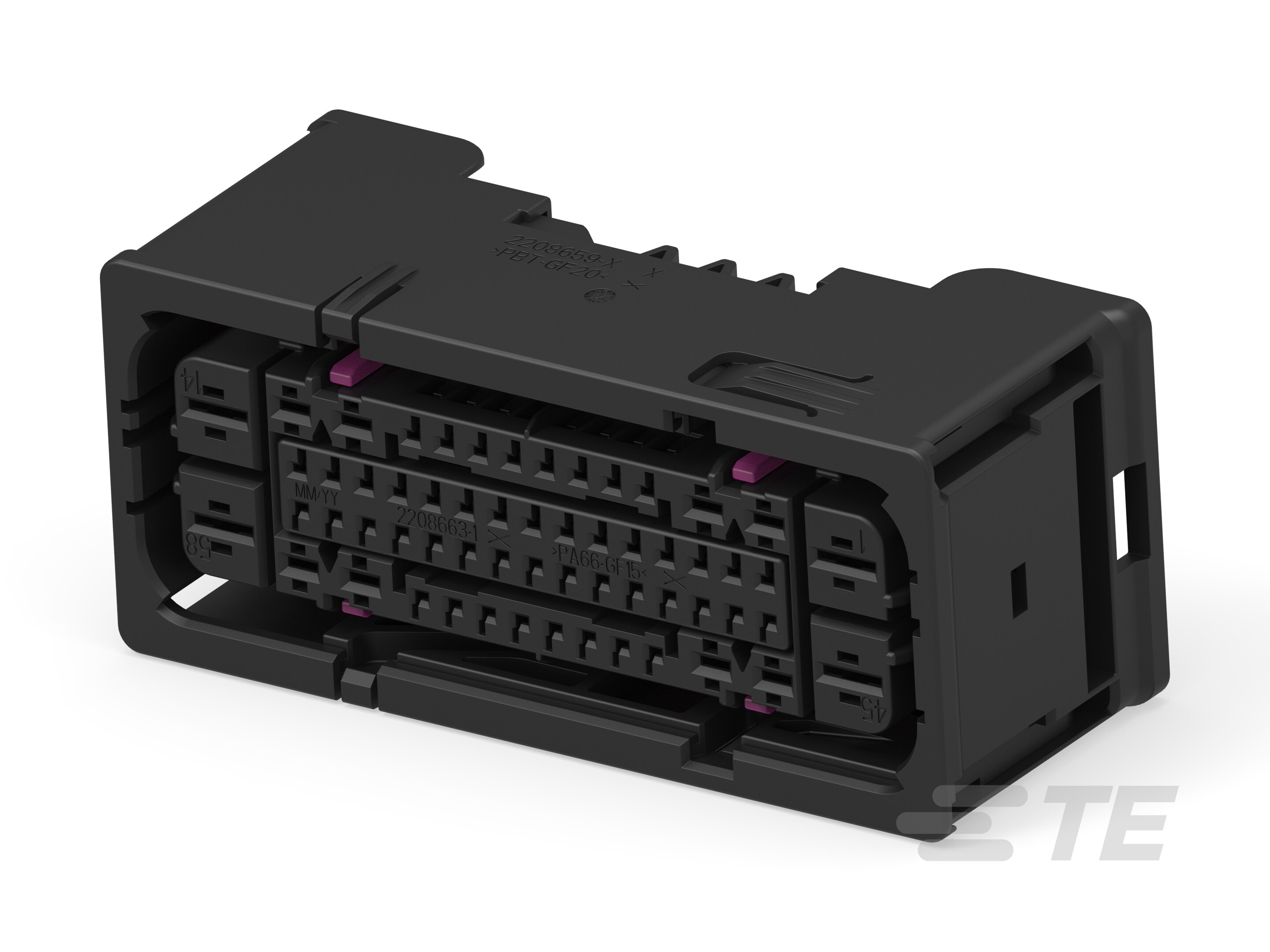 58POS,MCON 1.2 CB,REC HSG,ASSY-2208656-2