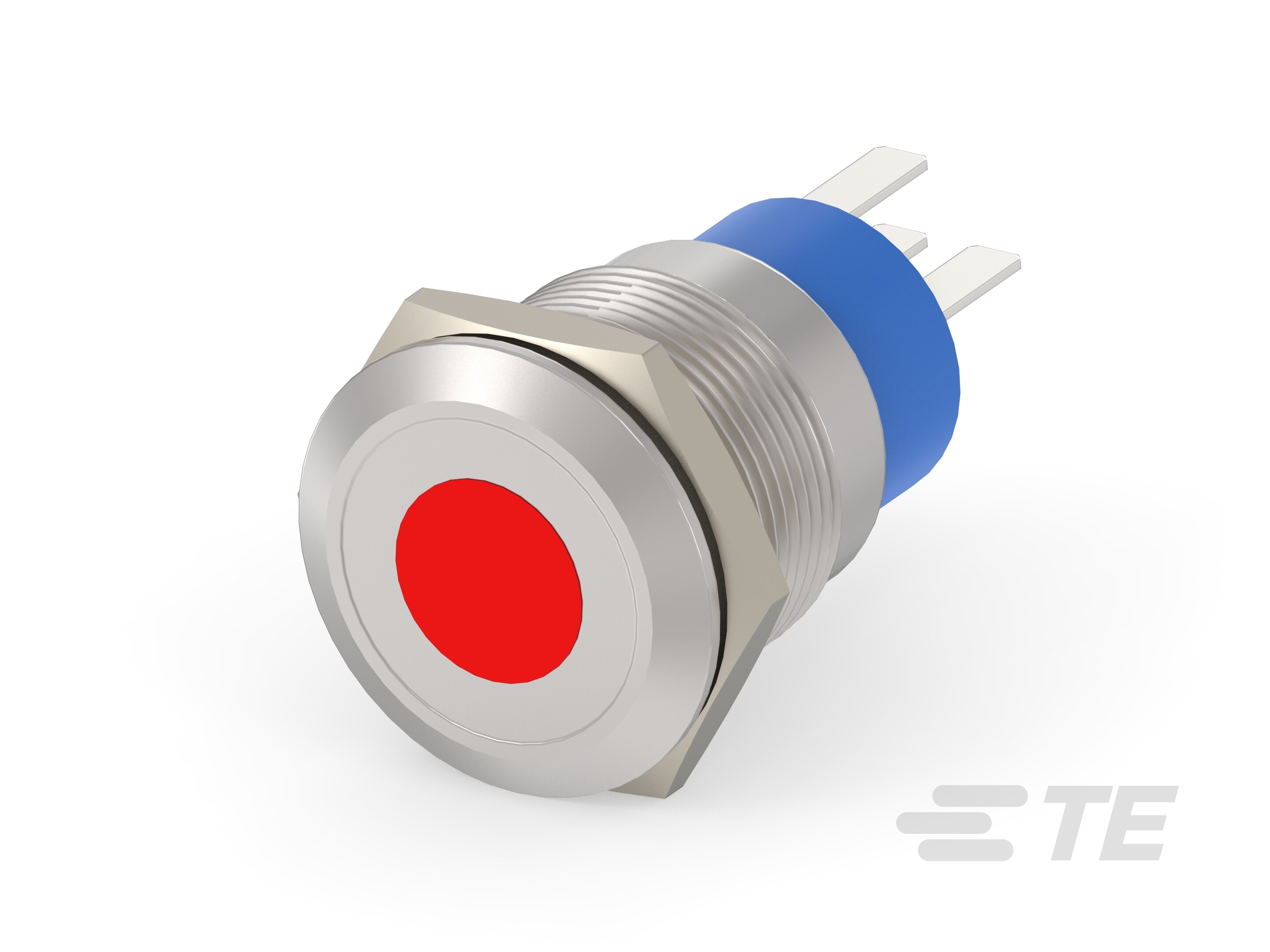 AV19 SPL 3A SPOT LED RED 24V-2-2213765-7