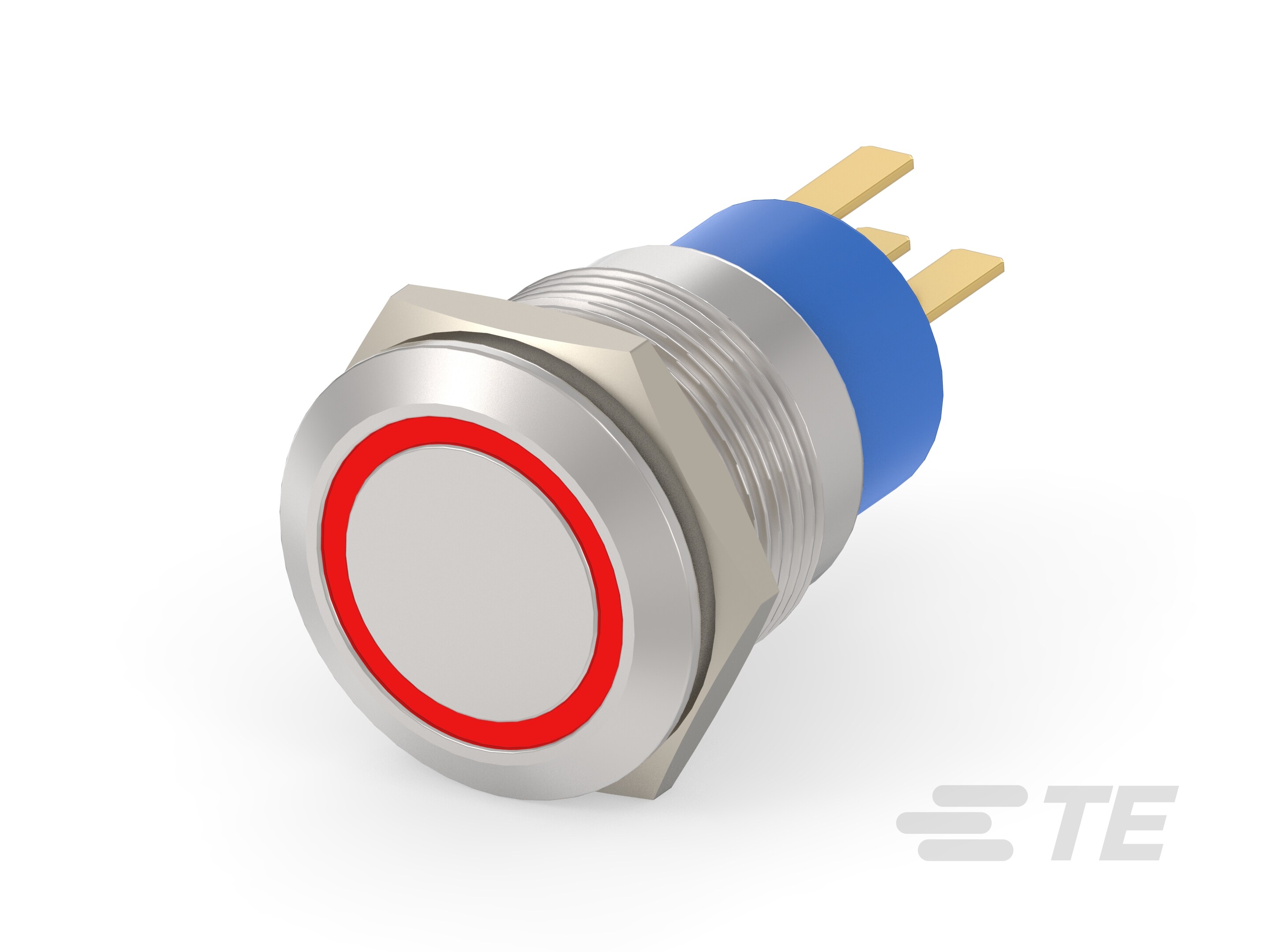 AV19 SPL 0.4VA MOVE RING LED RED 24V-2-2213767-8