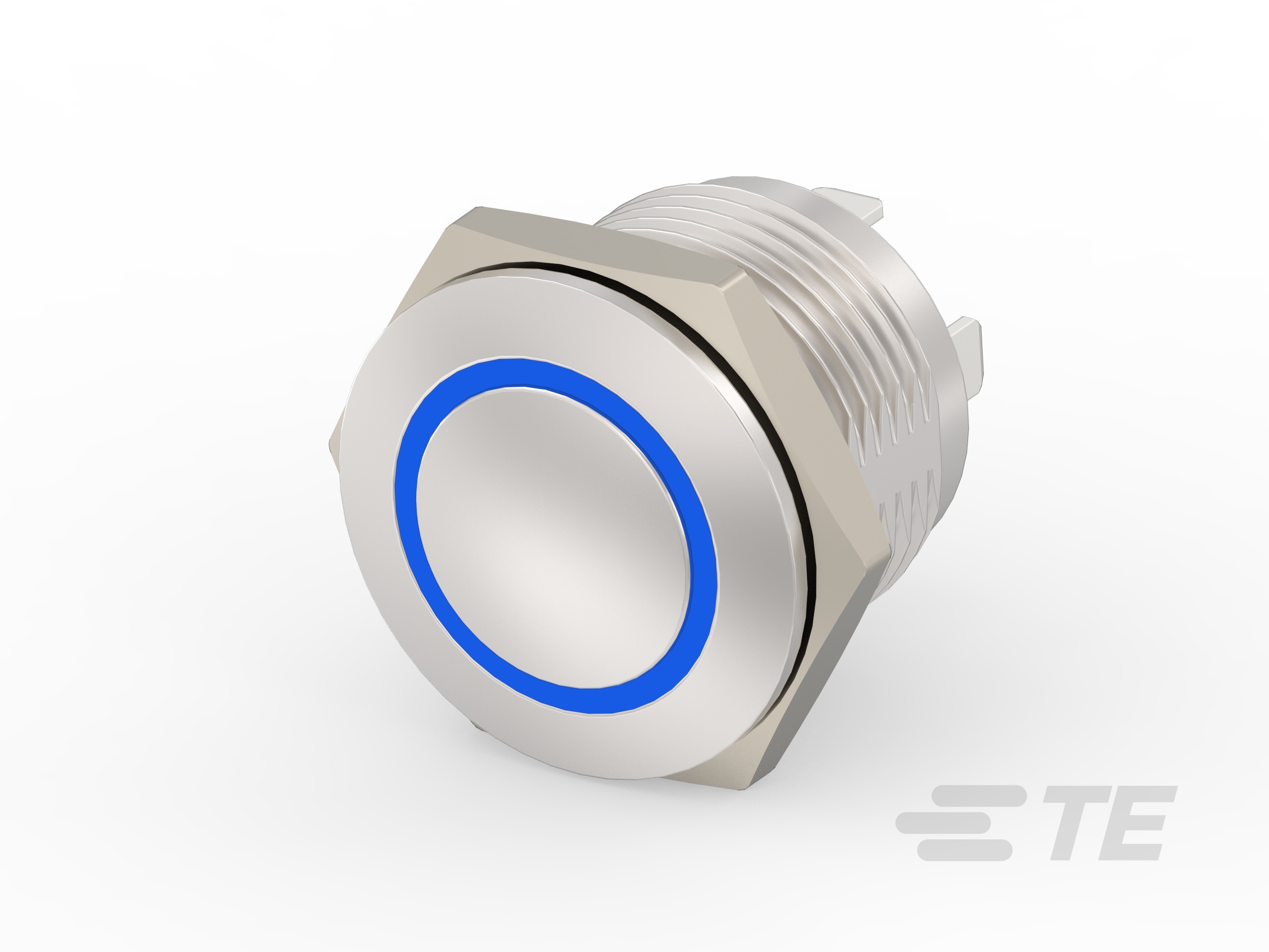 AV16 SPM 0.4VA FIX RING LED BLUE 24V-1-2213774-0