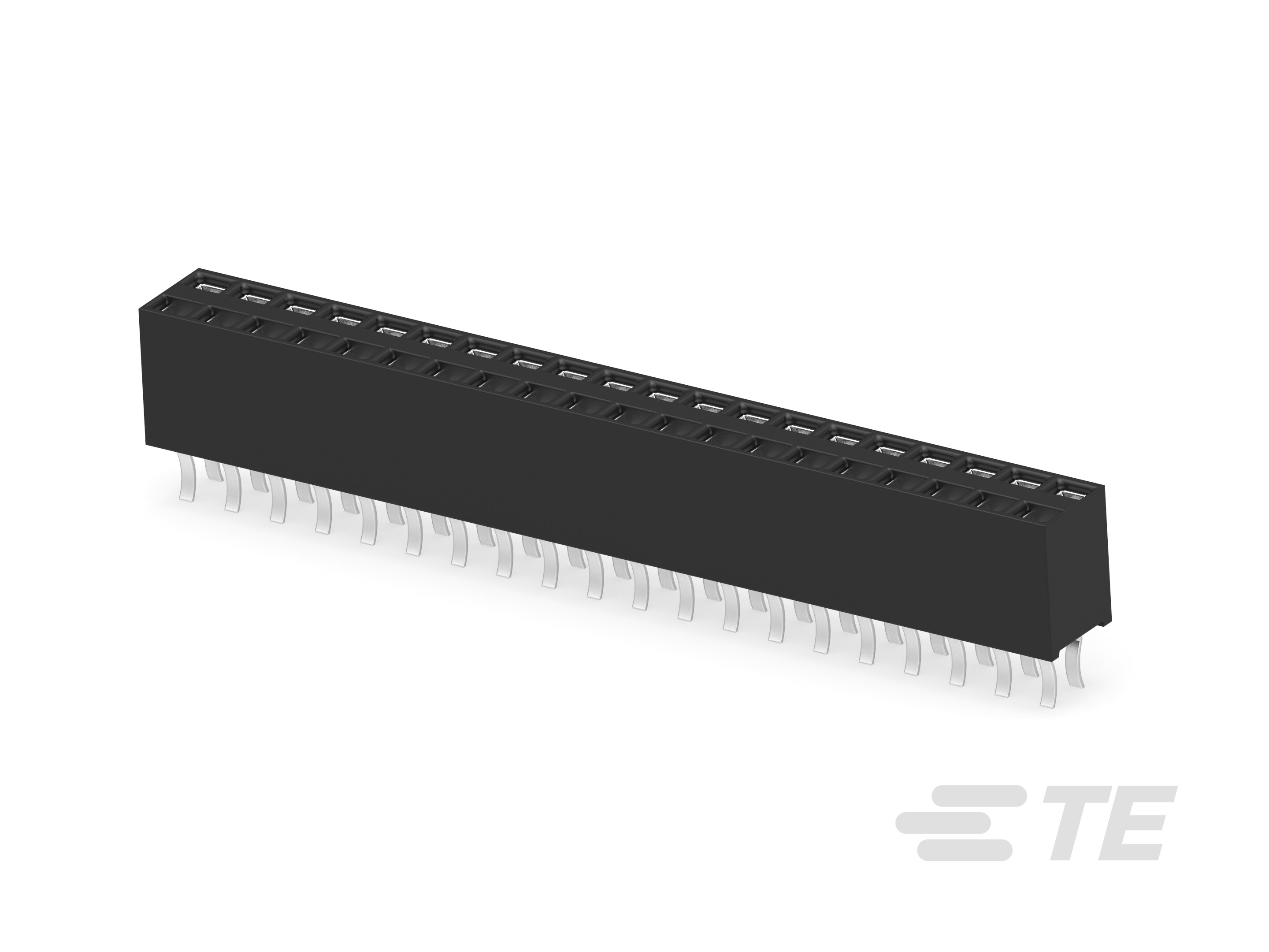 2X20P HV100 REC CON. TE, 7.0MM,TIN-2-215308-0