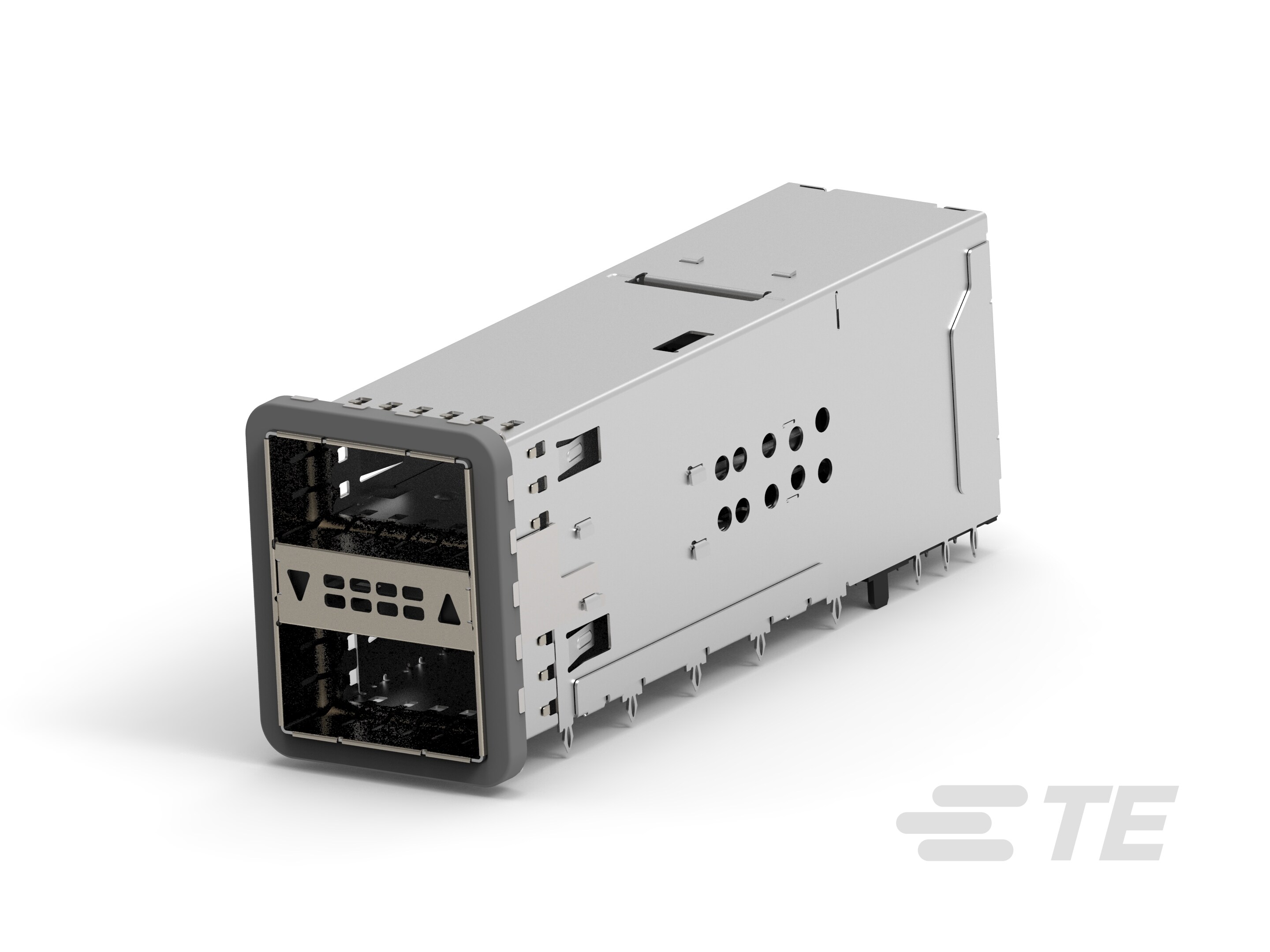 zQSFP+ STACKED RECEPTACLE ASSEMBLY 2X1-2227224-3