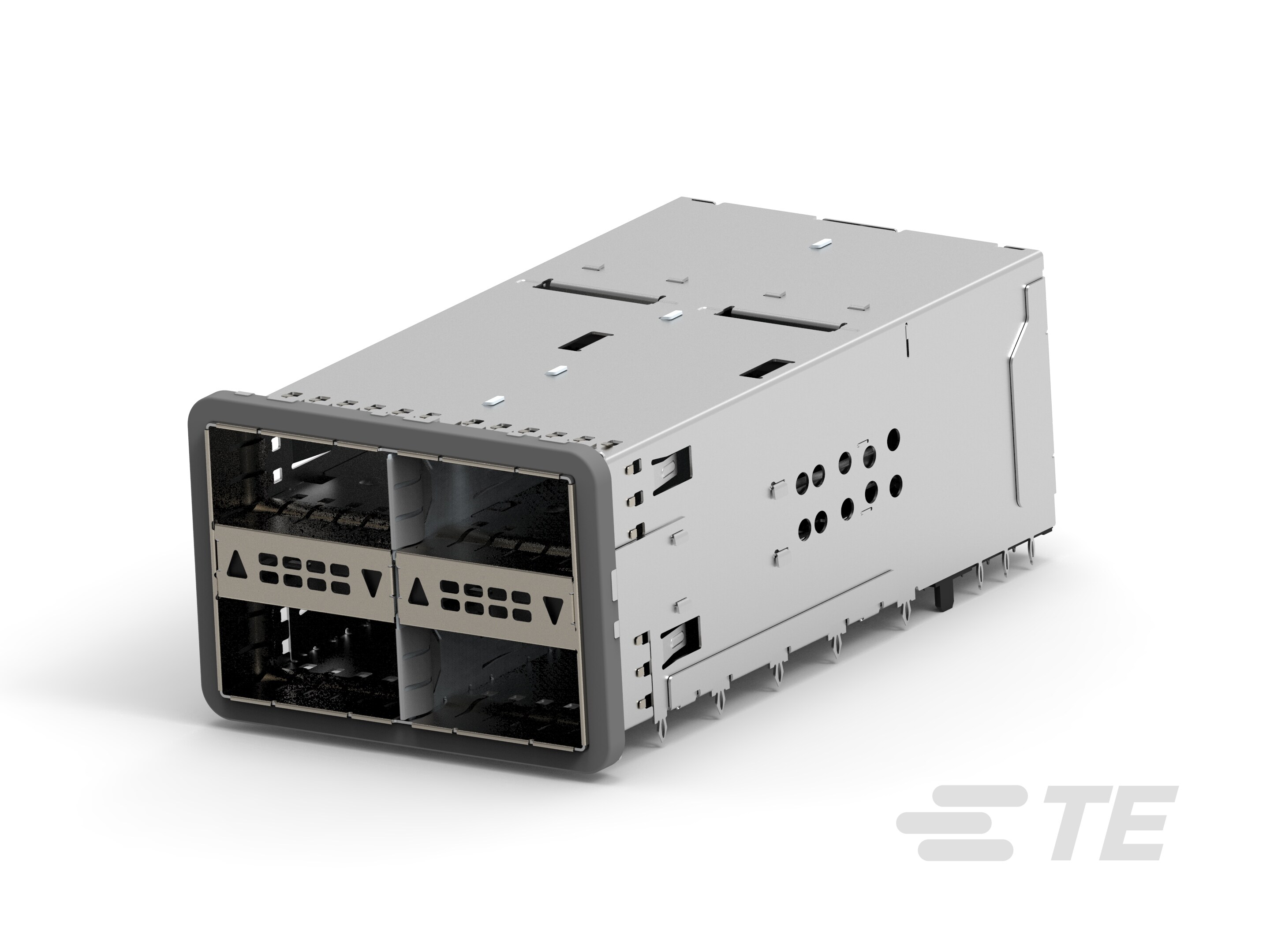 zQSFP+ STACKED RECEPTACLE ASSEMBLY 2X2-2227225-2