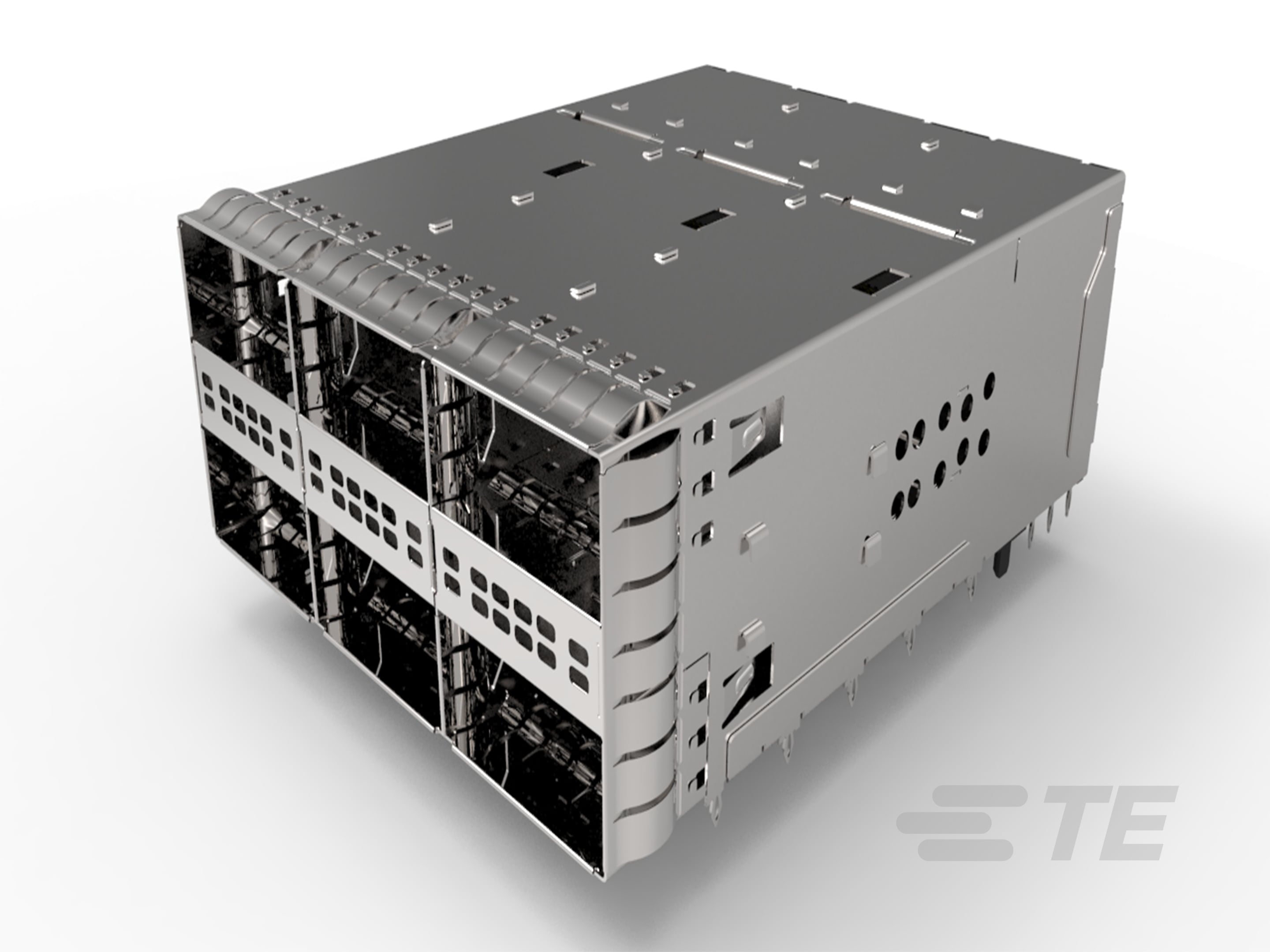 zQSFP+ STACKED RECEPTACLE ASSEMBLY 2X3-2227668-1